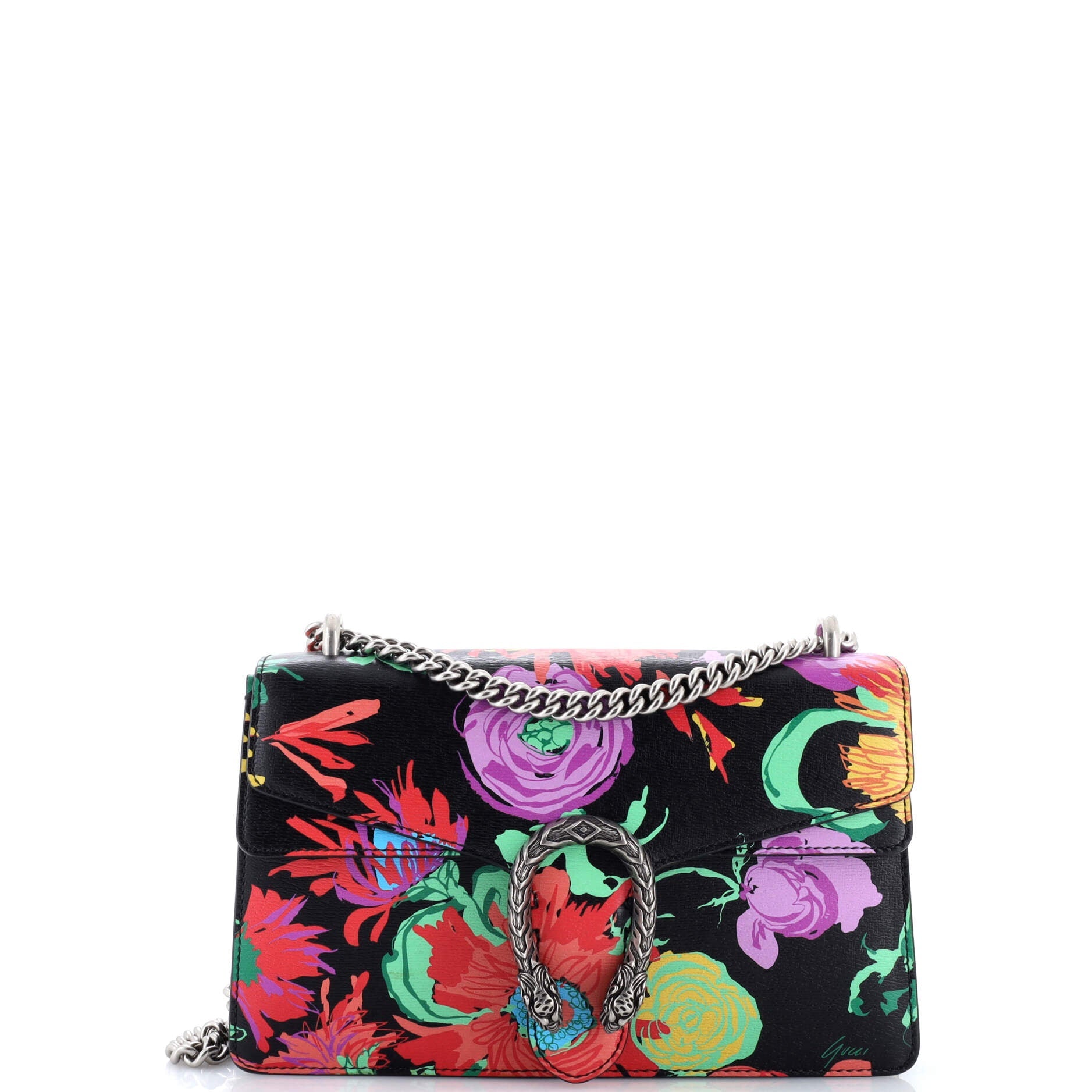 x Ken Scott Dionysus Bag Printed Leather Small