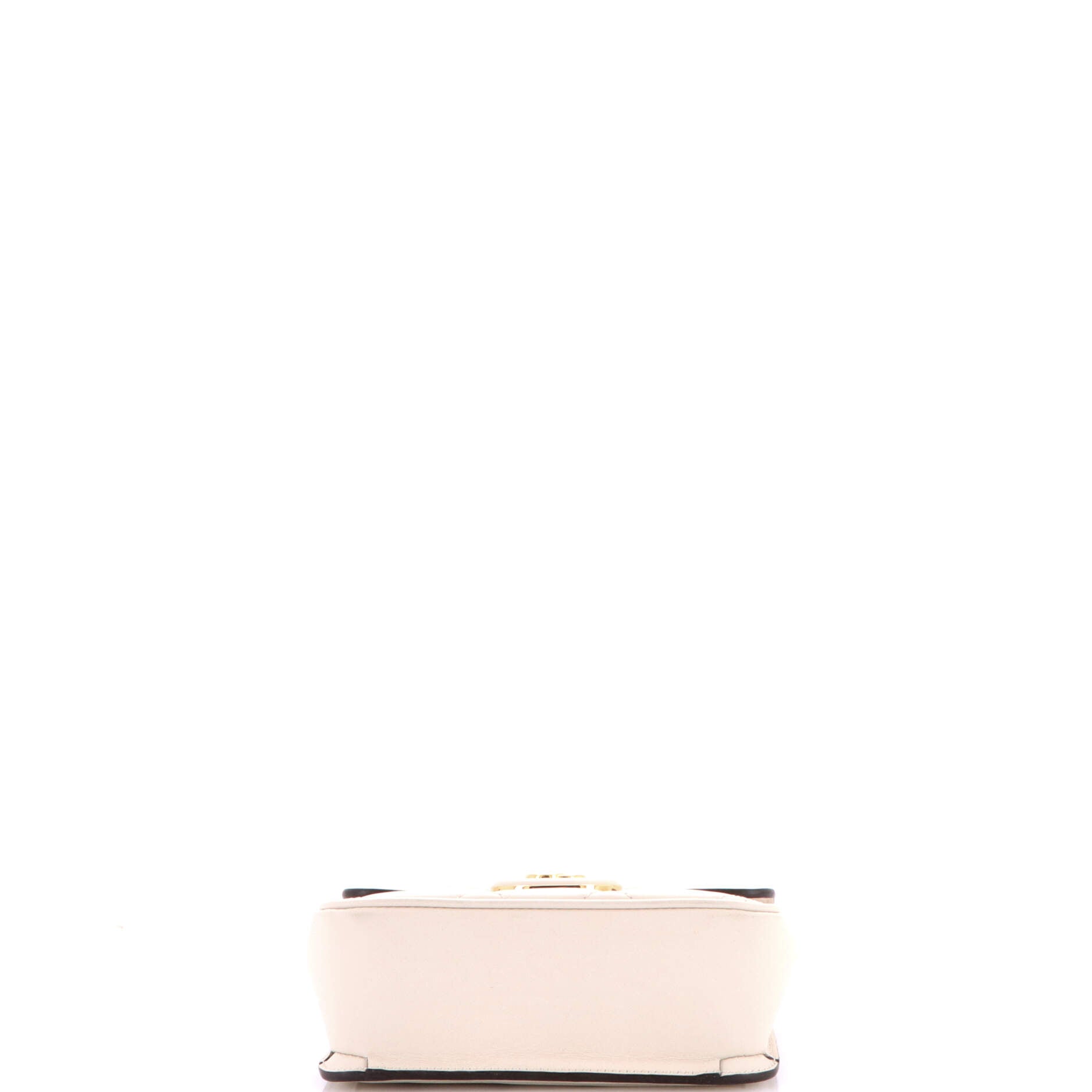 Deco Chain Flap Bag Mixed Matelasse Leather Mini