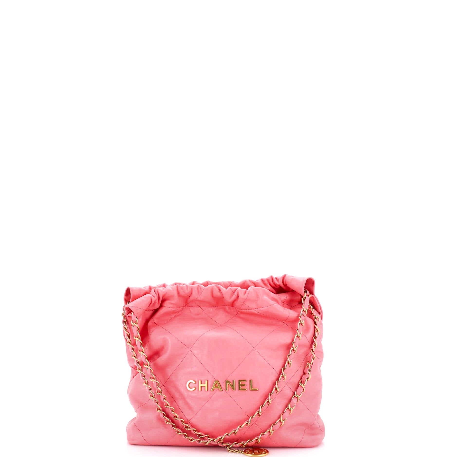 22 Chain Hobo Quilted Calfskin Small