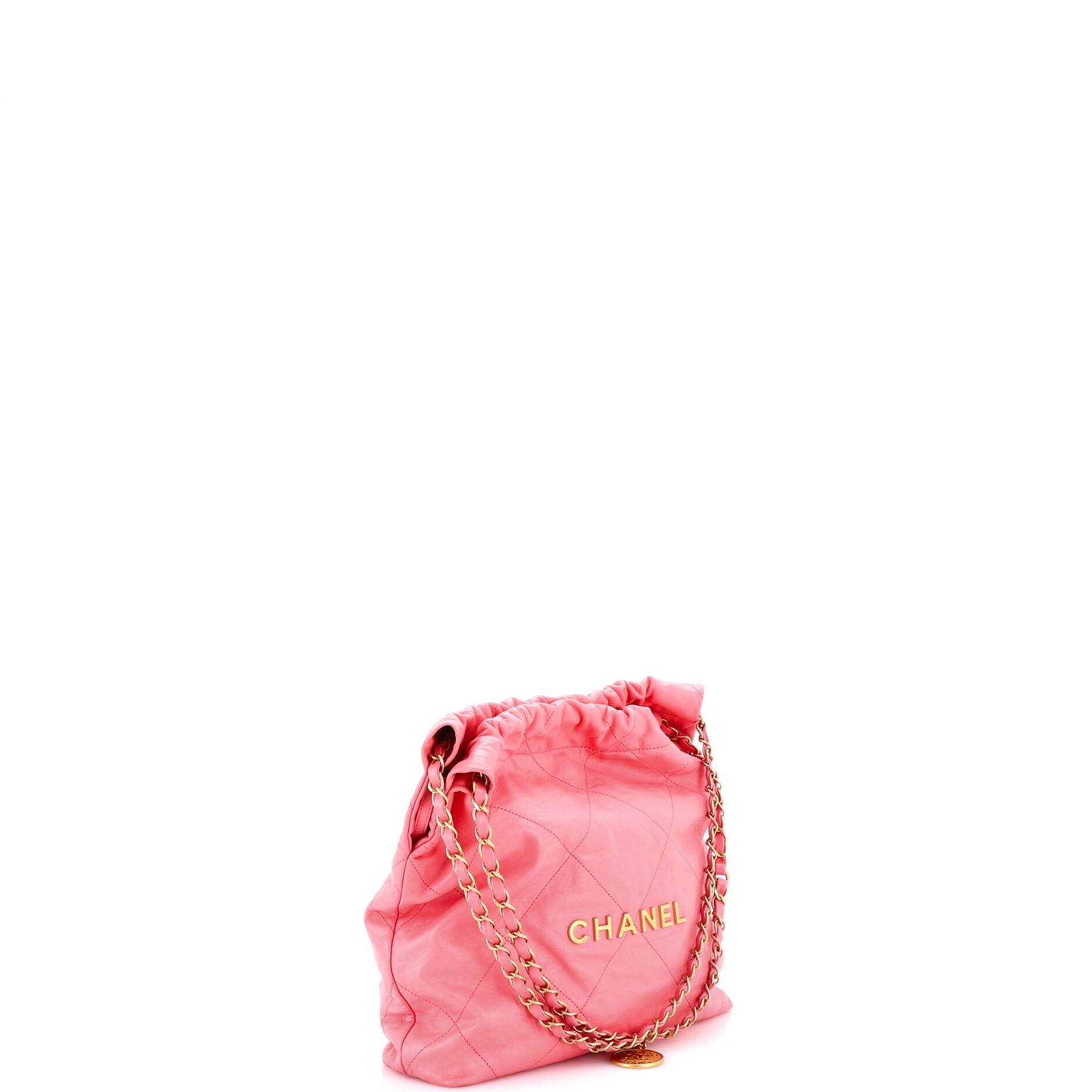 22 Chain Hobo Quilted Calfskin Small