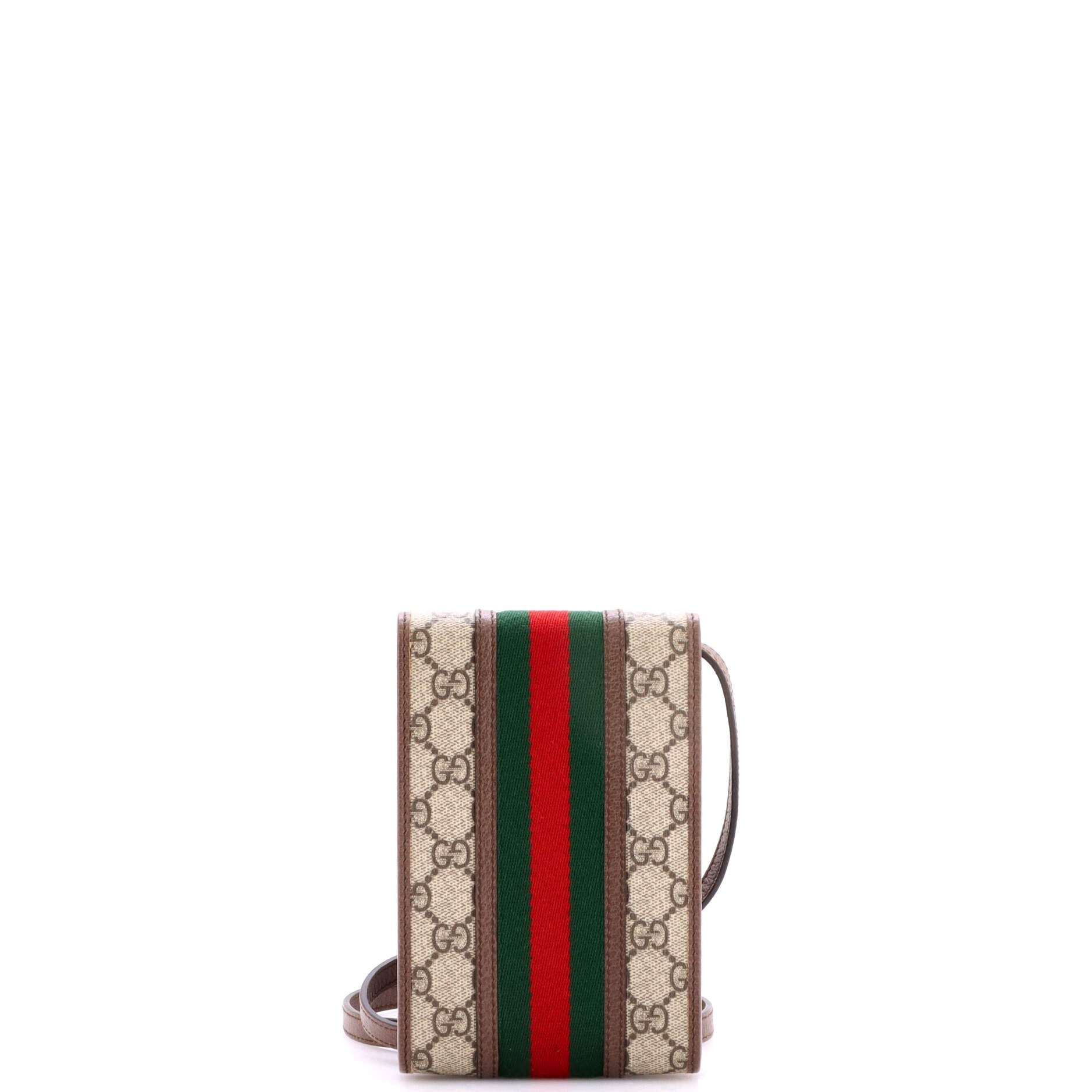 Ophidia Vertical Flap Crossbody Bag GG Coated Canvas Mini