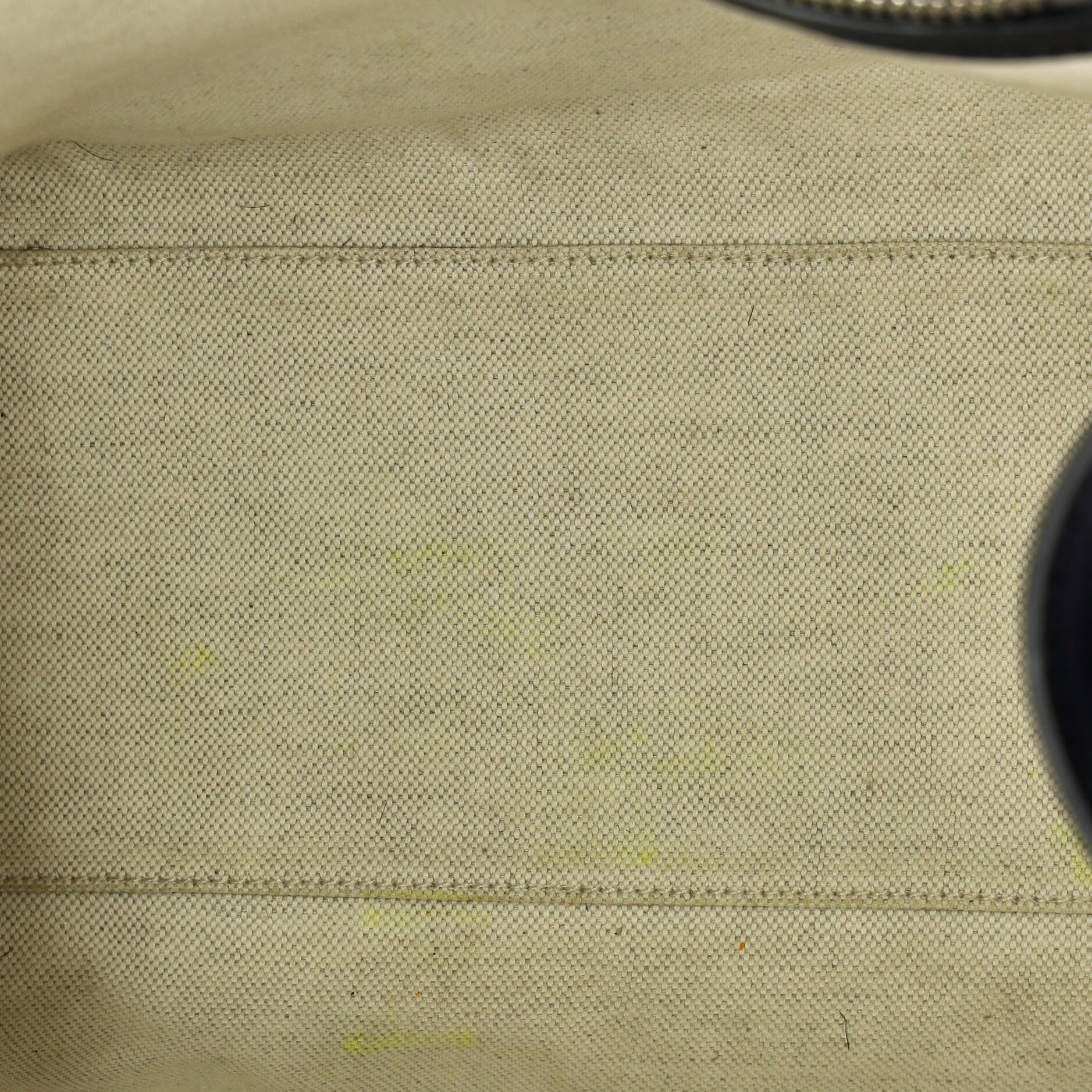 Structured Top Handle Open Tote GG Coated Canvas Small