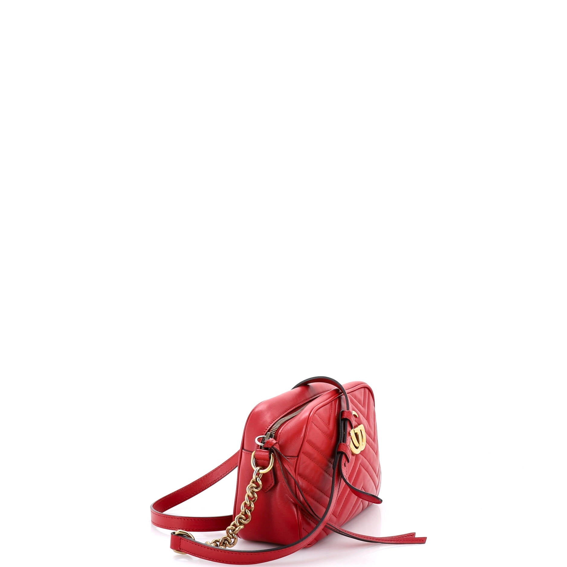 GG Marmont Shoulder Bag Matelasse Leather Small