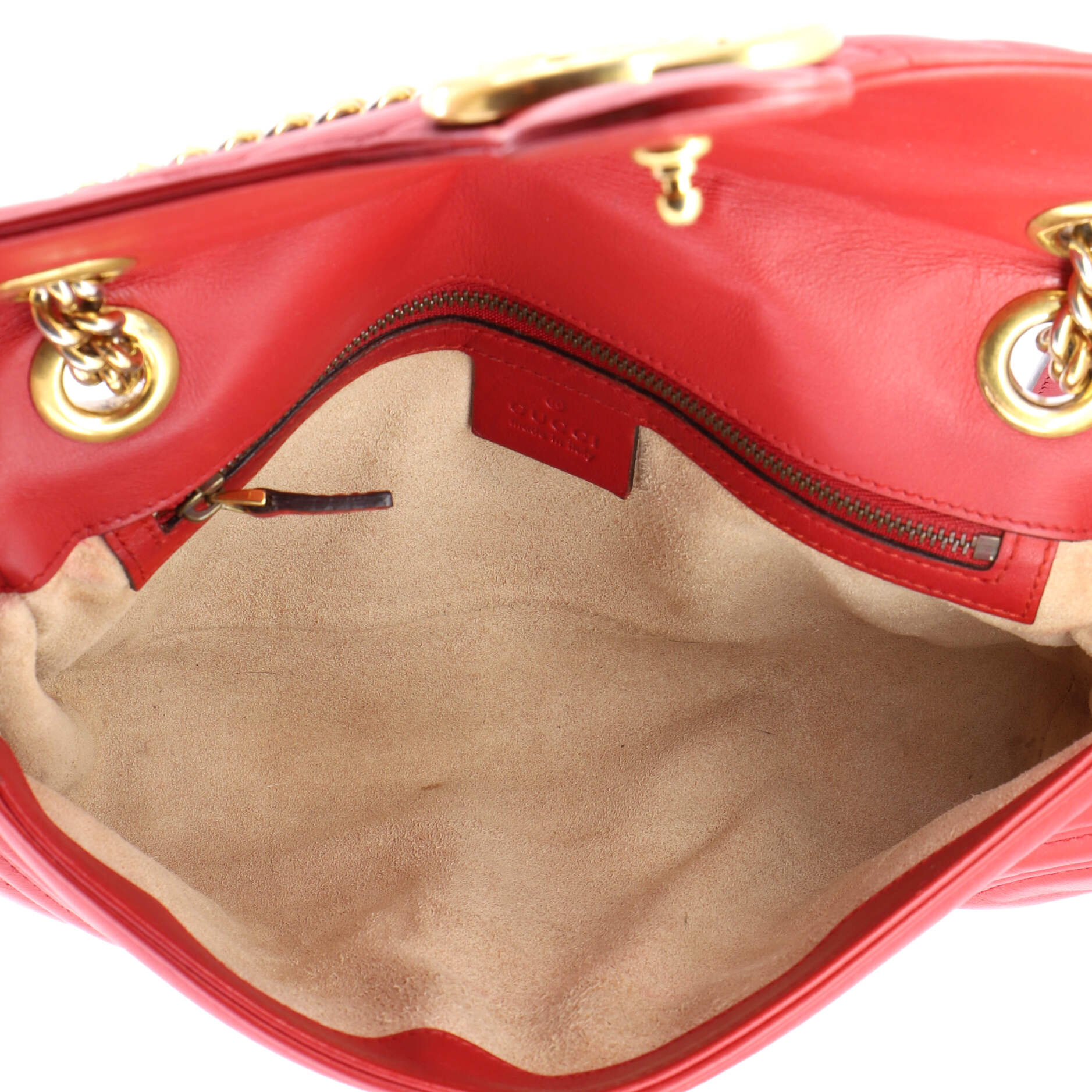 GG Marmont Flap Bag Matelasse Leather Small