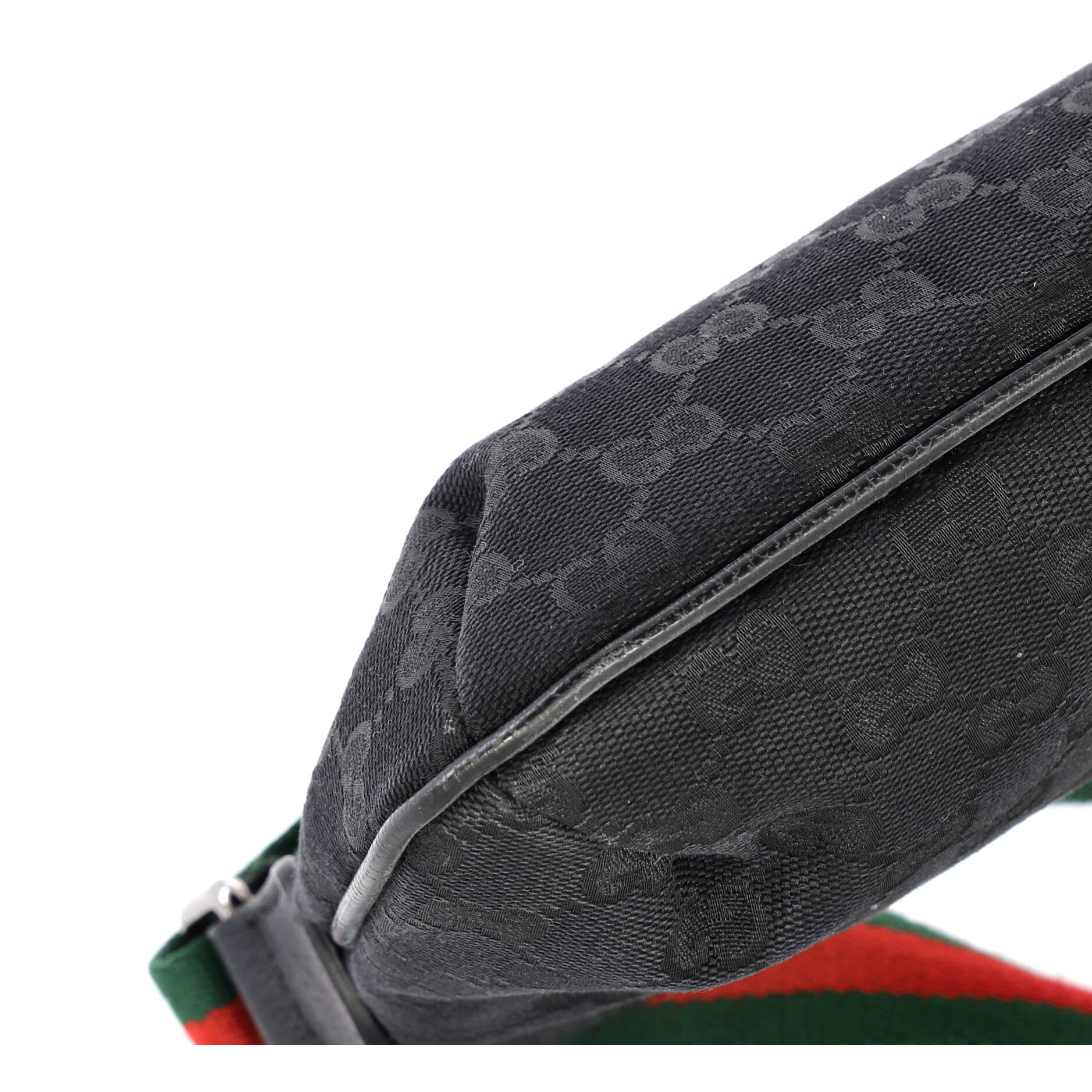Web Strap Messenger Bag GG Canvas Small