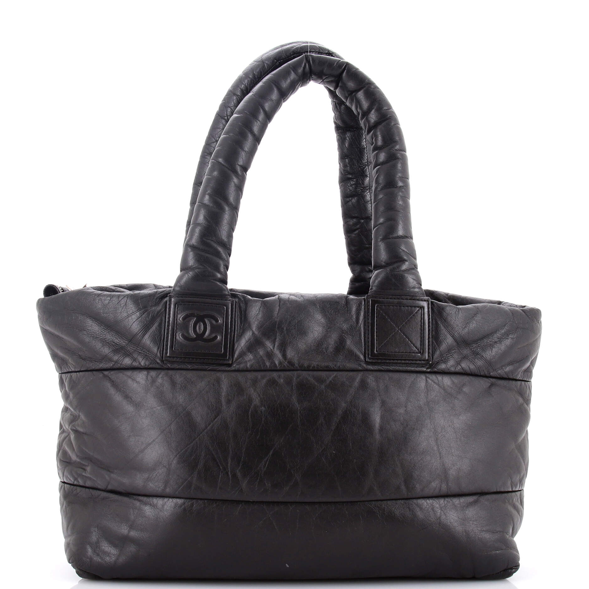 Coco Cocoon Reversible Tote Quilted Lambskin Medium