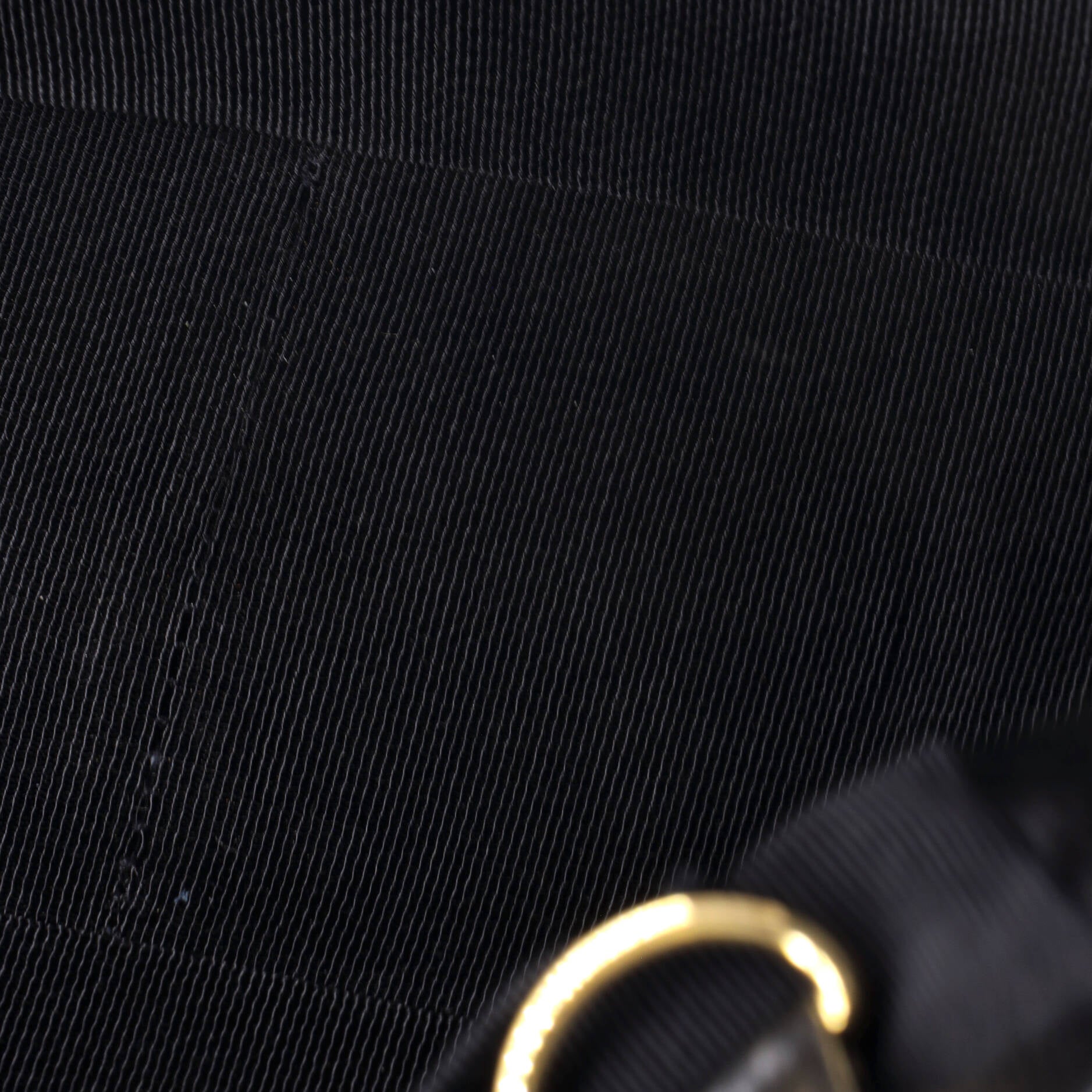 Petite Shopping Tote Quilted Caviar