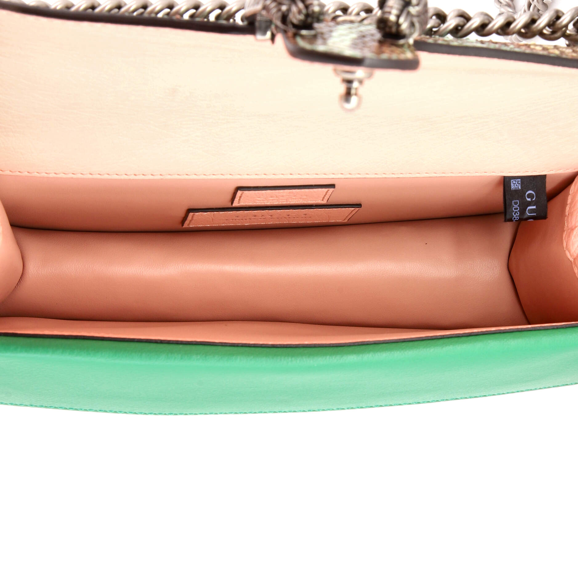 Dionysus Bag Python with Ostrich and Leather Small
