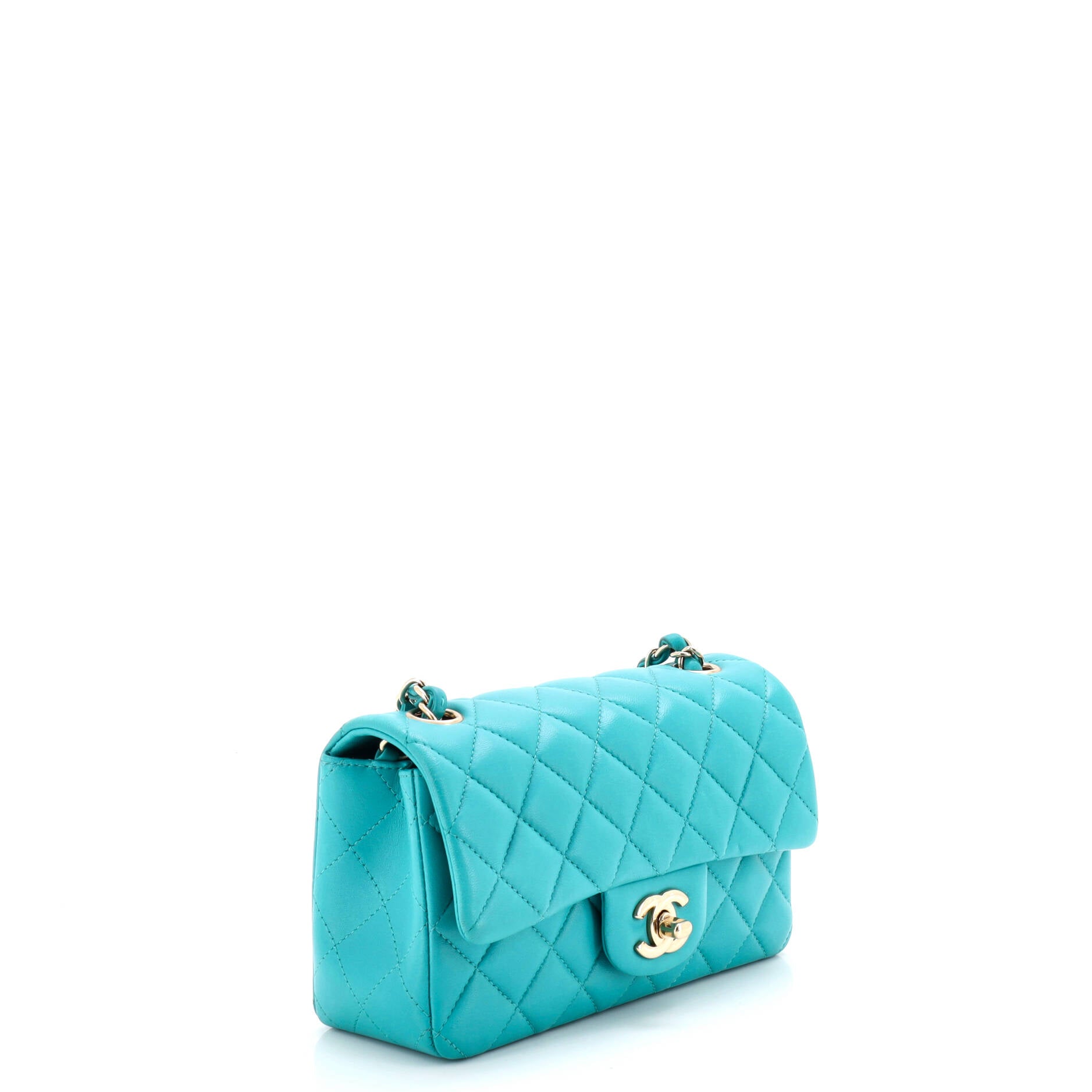 Classic Single Flap Bag Quilted Lambskin Mini