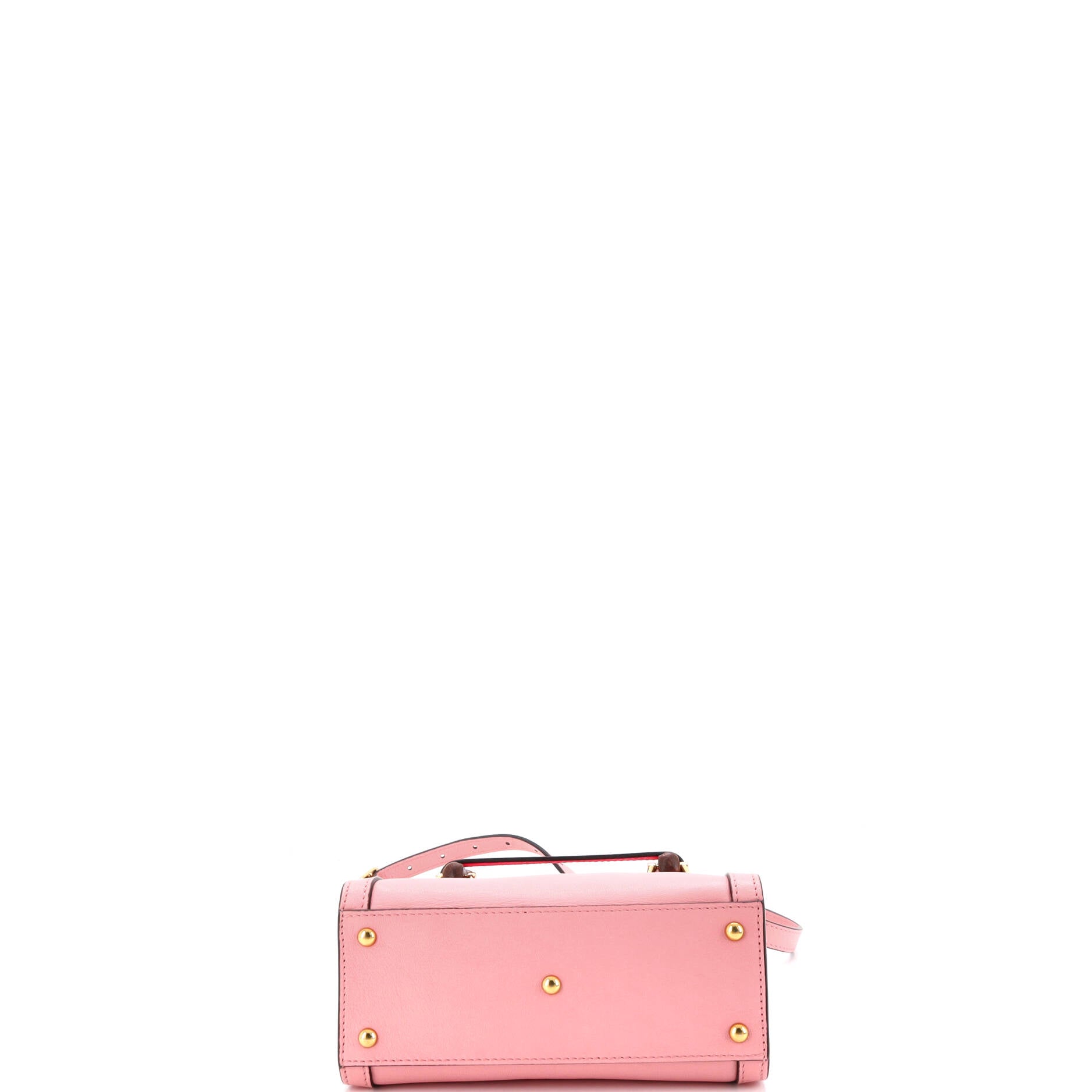 Diana NM Bamboo Handle Tote Leather Mini