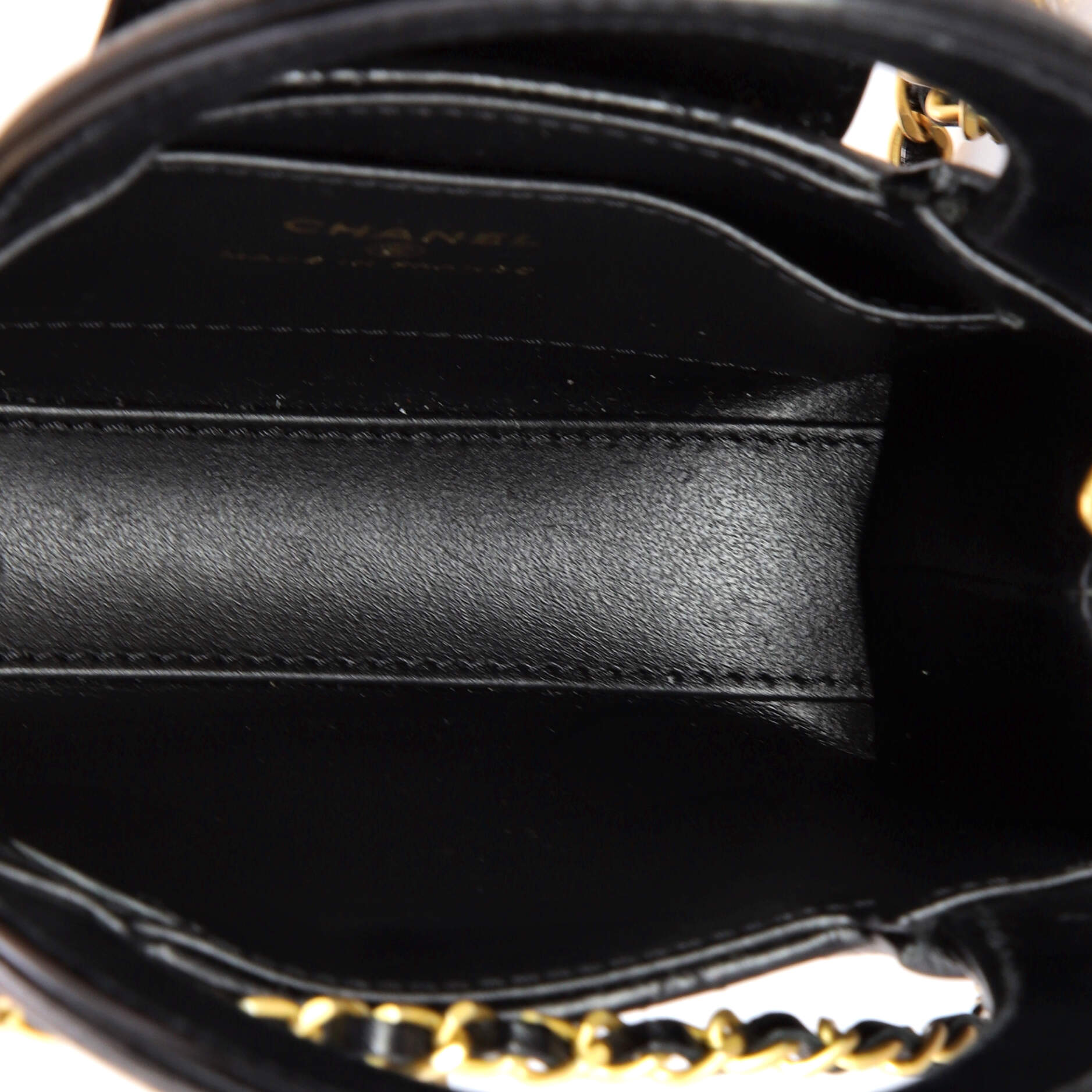 Kelly Top Handle Shopping Bag Quilted Shiny Aged Calfskin Nano