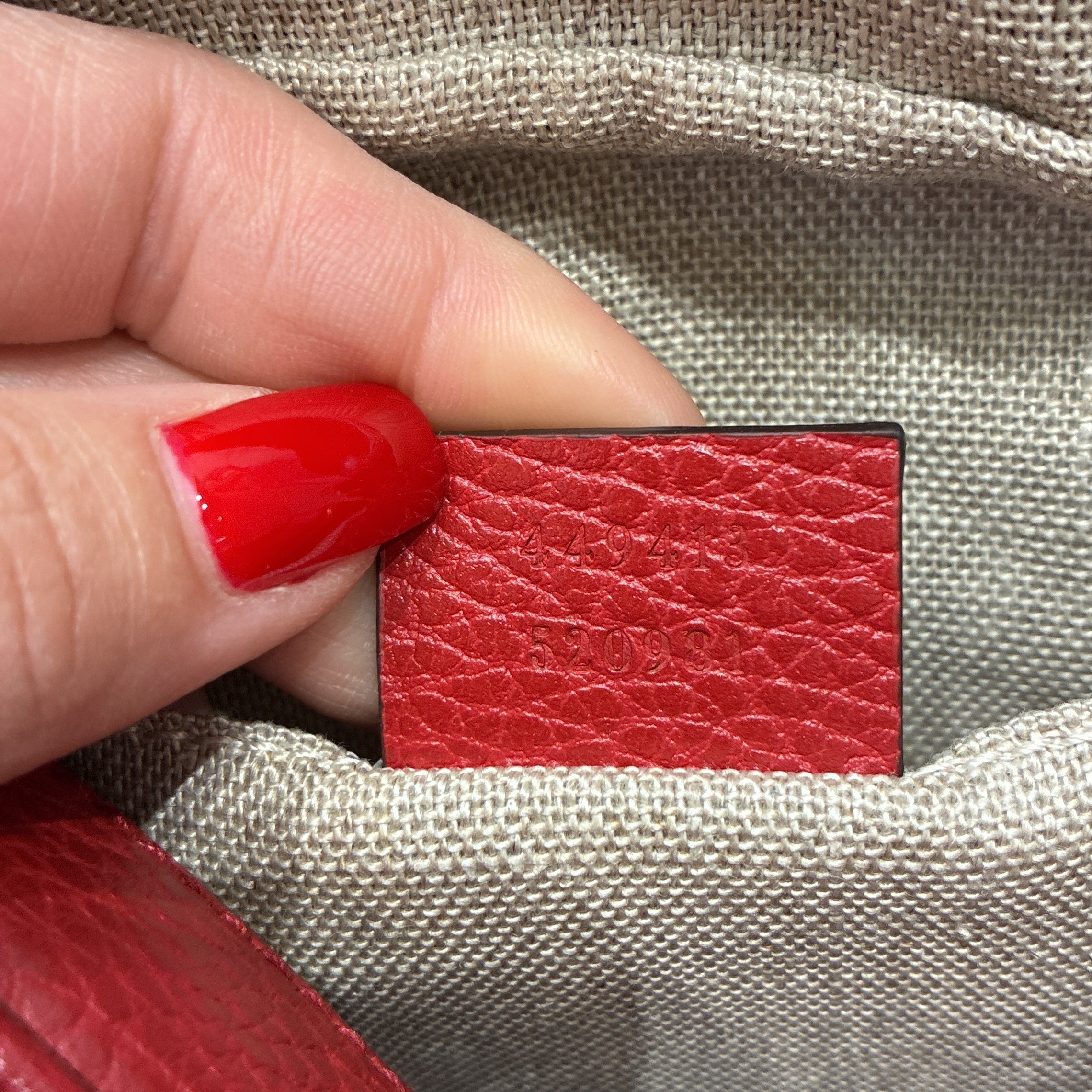 Bree Disco Crossbody Bag GG Canvas with Leather Mini