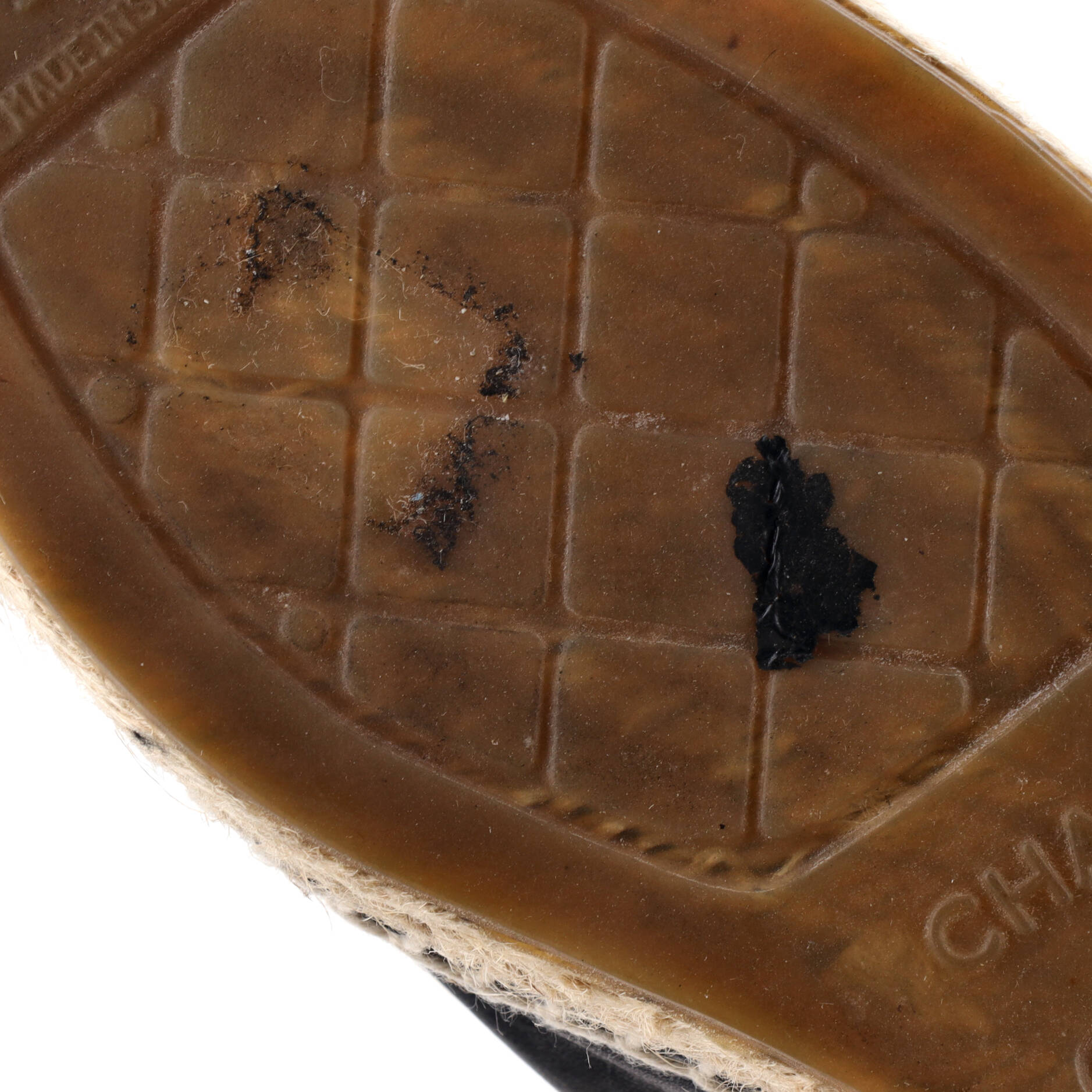 Women's CC Cap Toe Espadrilles Leather