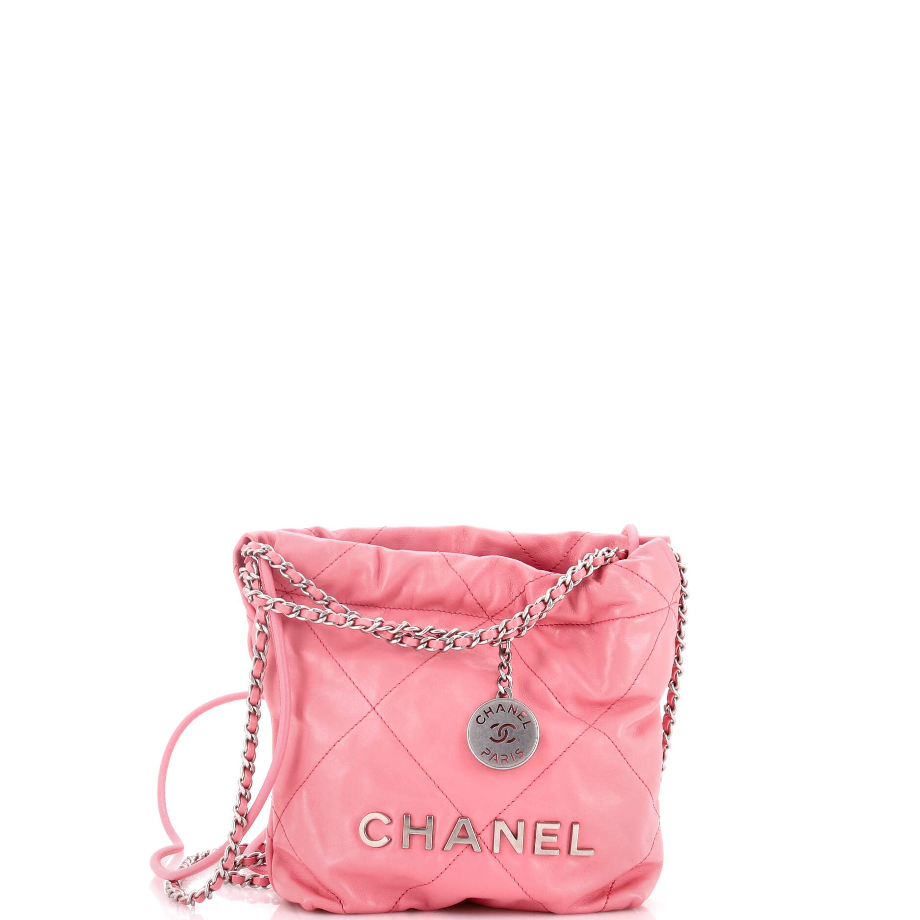 22 Chain Hobo Quilted Calfskin Mini