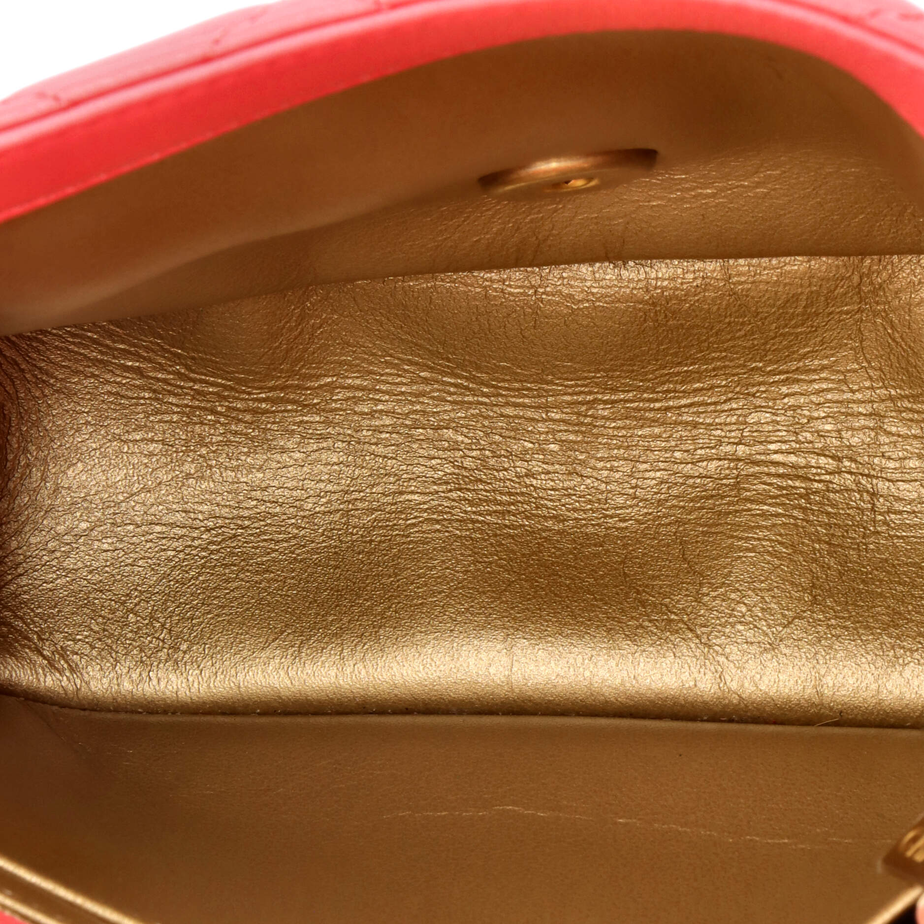 Pearl Crush Square Flap Bag Quilted Lambskin Mini