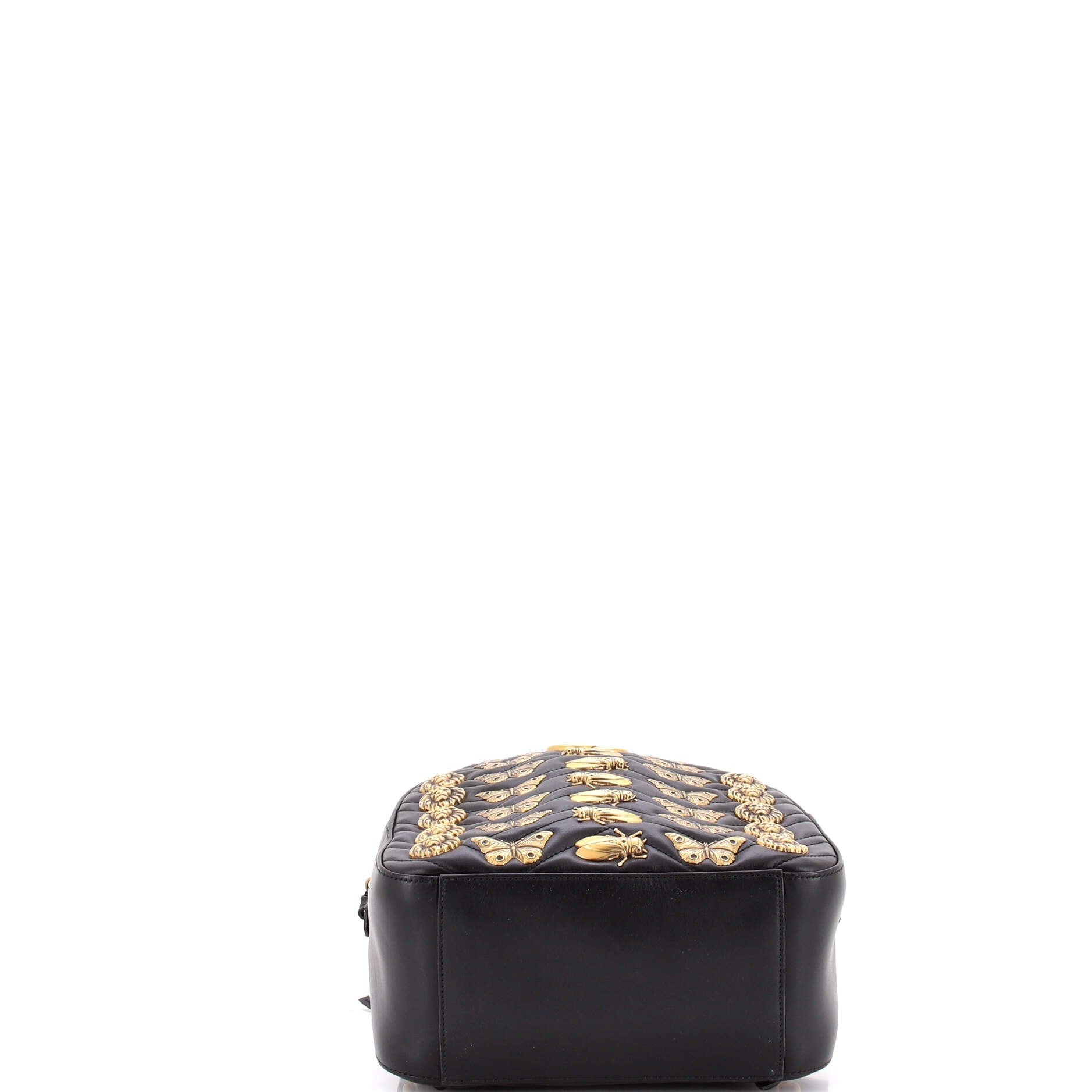GG Marmont Backpack Embellished Matelasse Leather Small