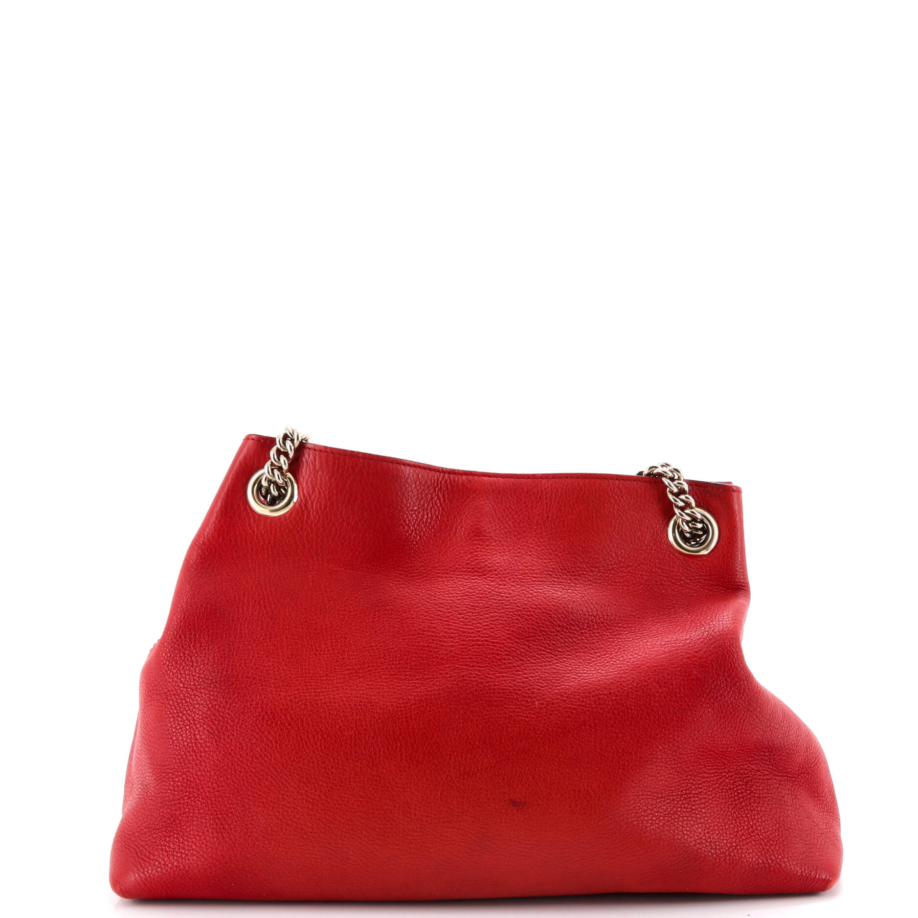 Soho Chain Strap Shoulder Bag Leather Medium