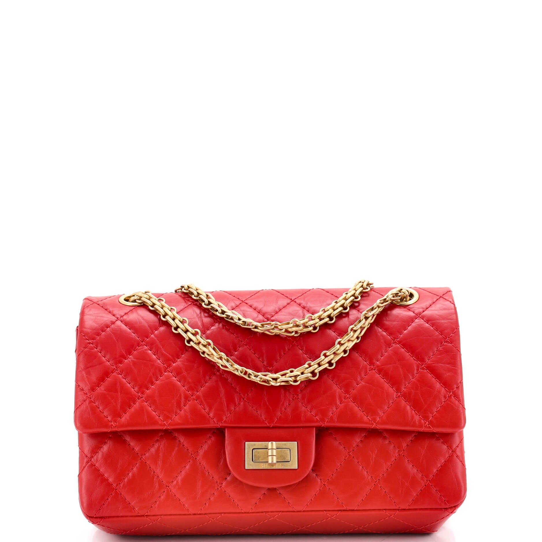 Reissue 2.55 Flap Bag Quilted Aged Calfskin 225