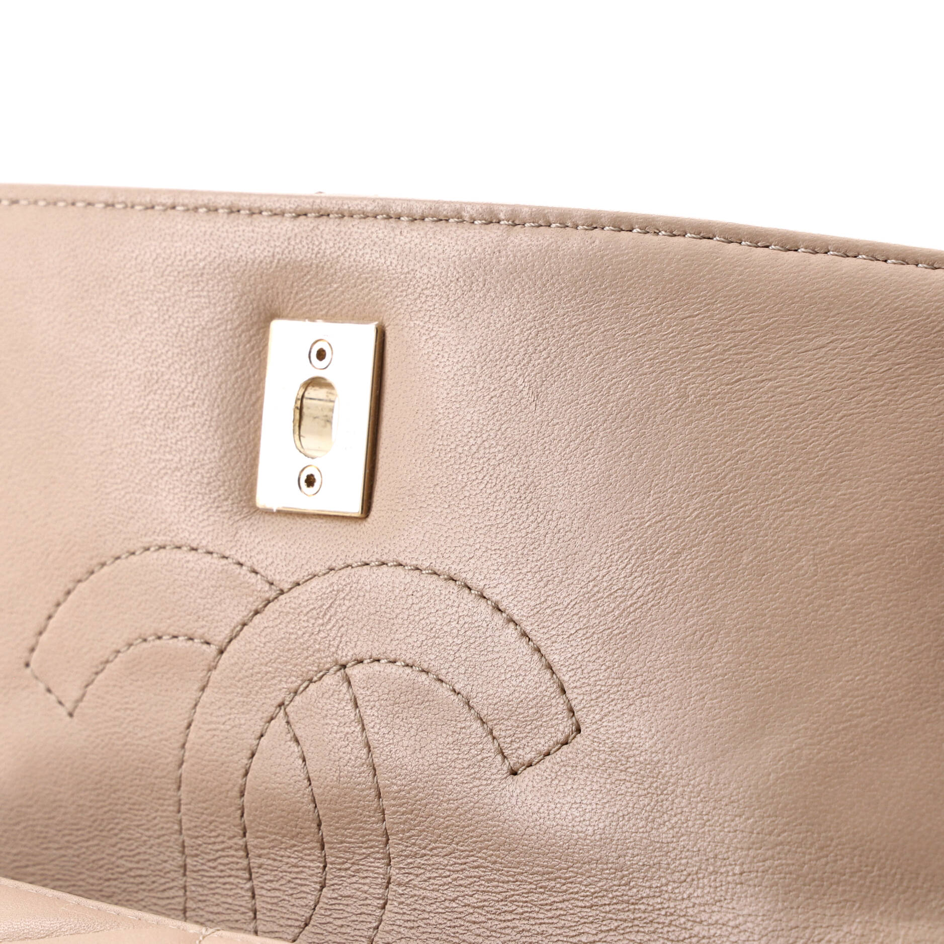 Trendy CC Top Handle Bag Quilted Lambskin Small