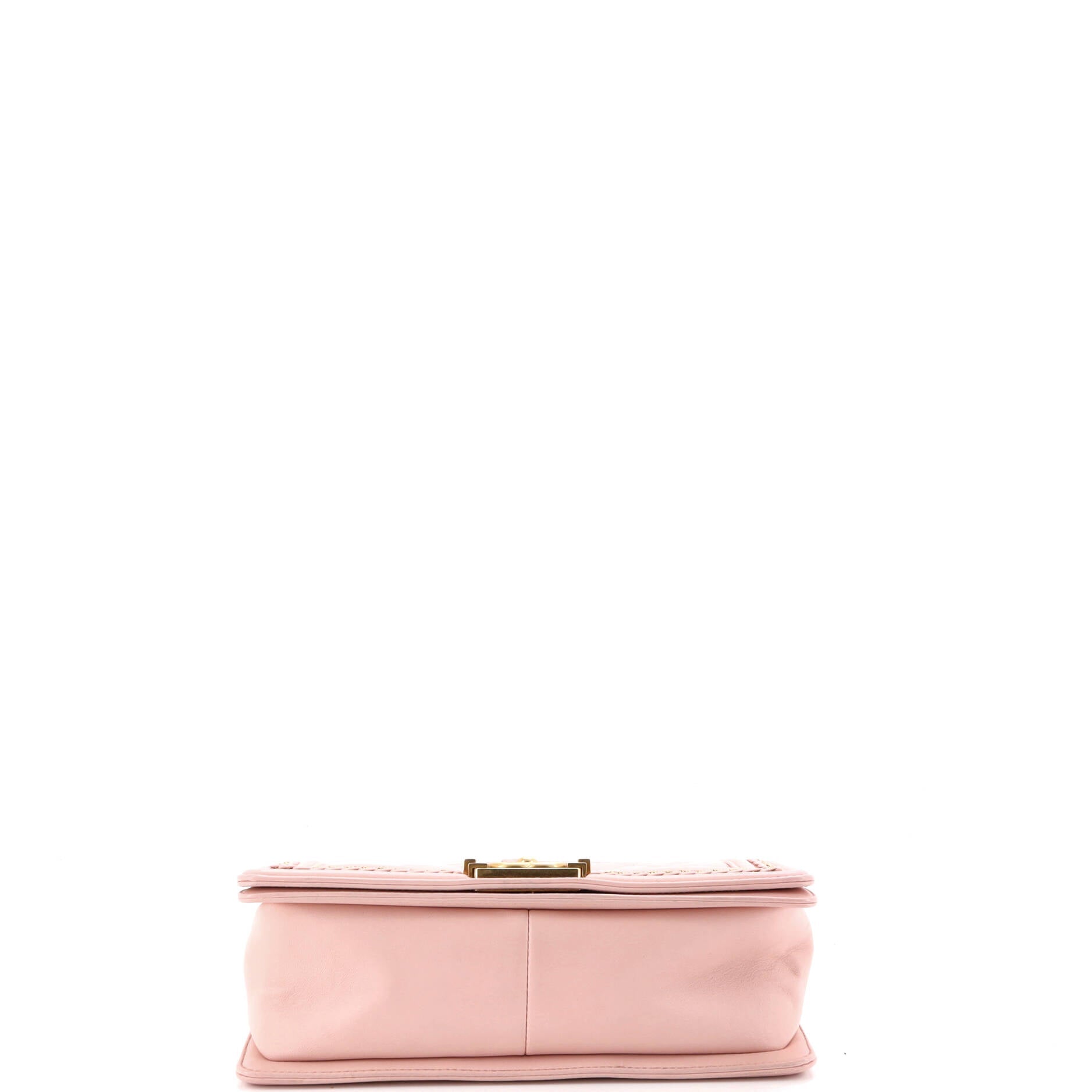 Boy Flap Bag Quilted Lambskin with Chain Detail Old Medium