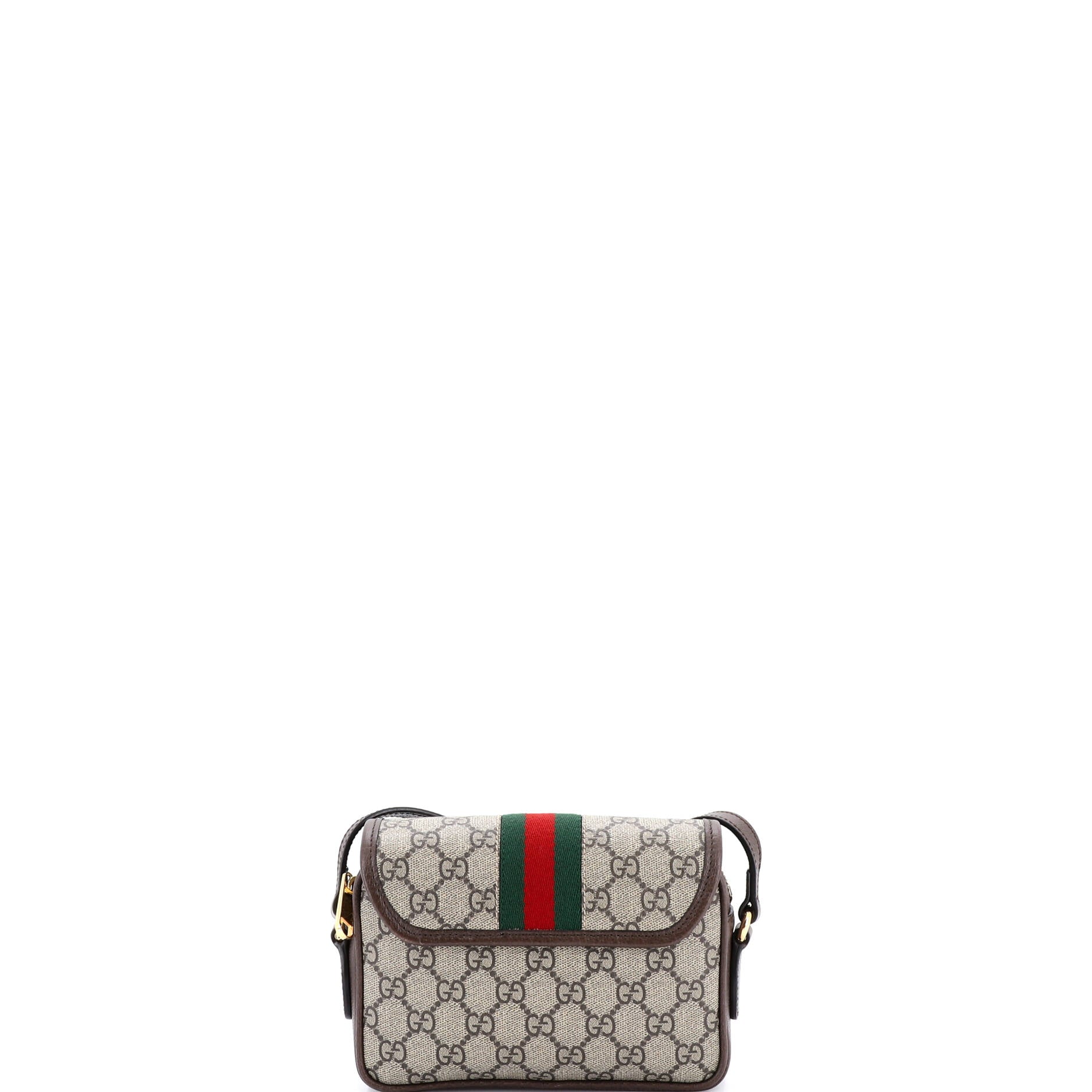 Ophidia Flap Shoulder Bag GG Coated Canvas Mini