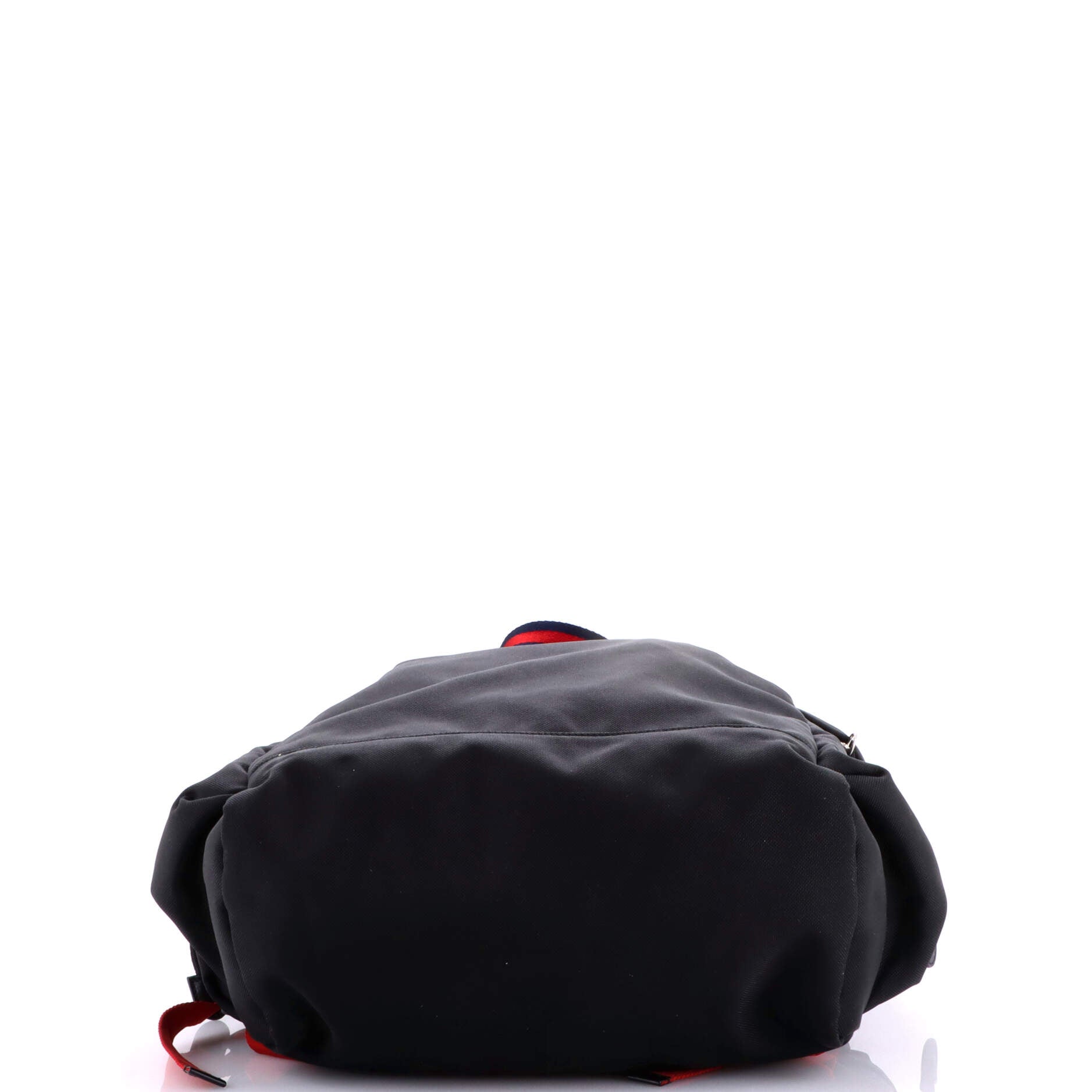 Animalier Web Drawstring Backpack Techno Canvas Large