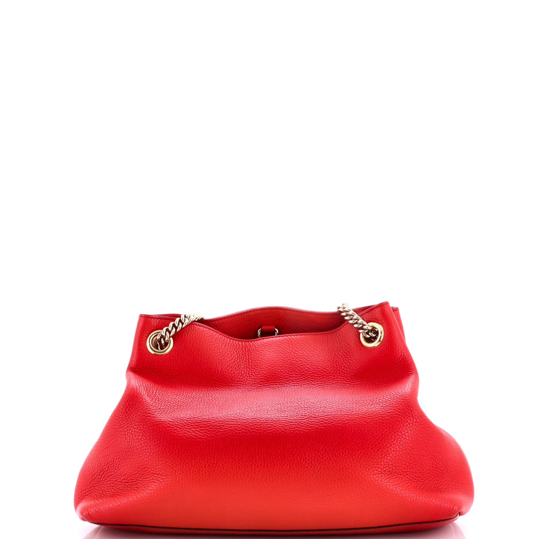 Soho Chain Strap Shoulder Bag Leather Medium