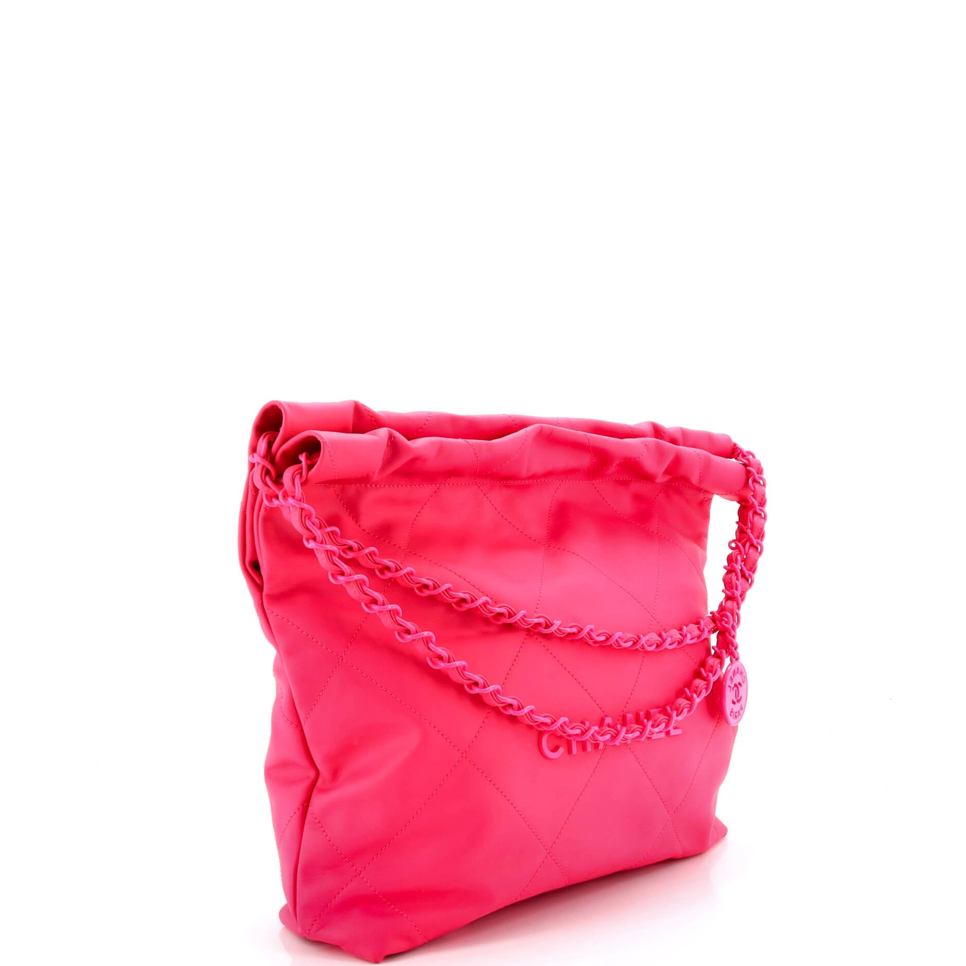 22 Chain Hobo Quilted Calfskin Small