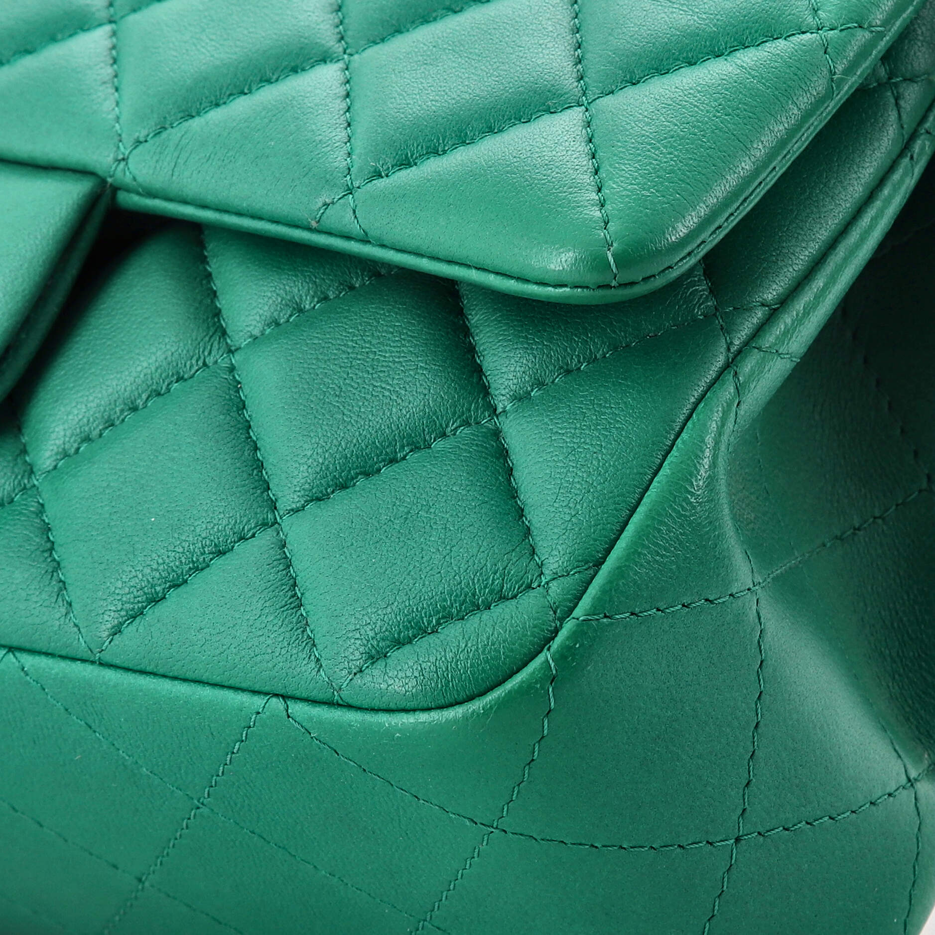 Classic Single Flap Bag Quilted Lambskin Mini