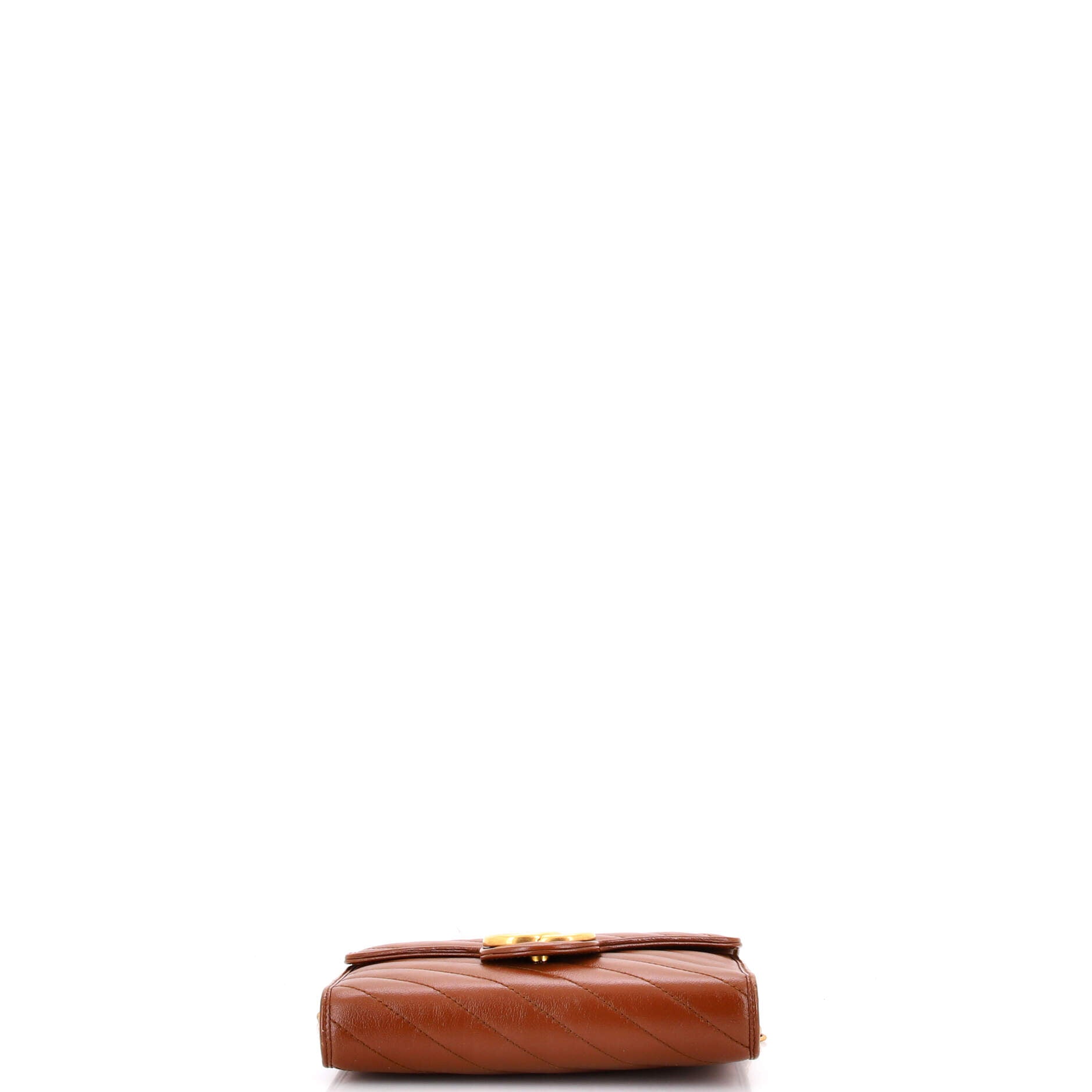 GG Marmont Chain Wallet Matelasse Leather Mini
