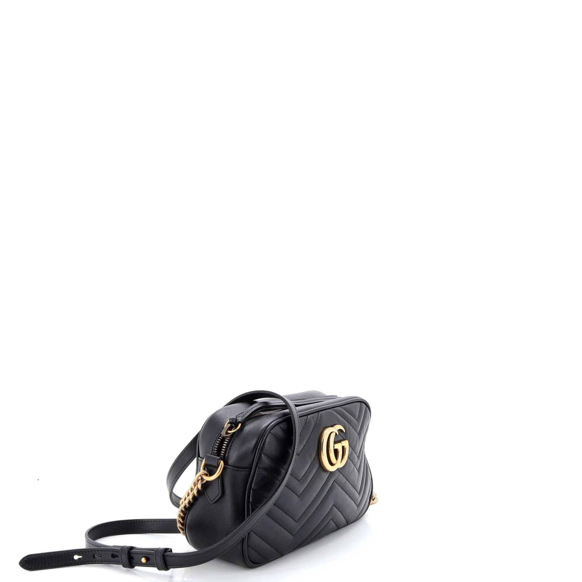 GG Marmont Shoulder Bag Matelasse Leather Small