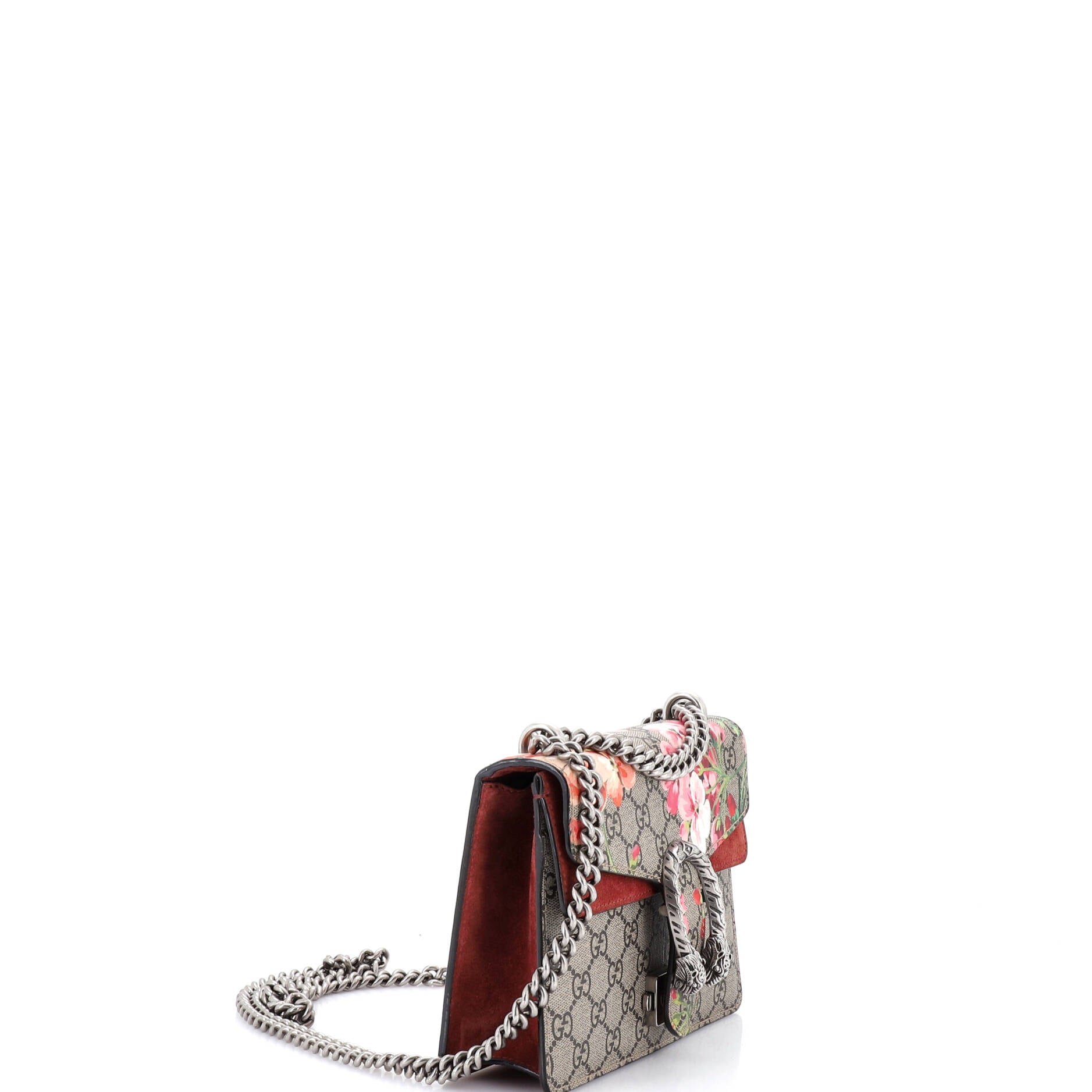 Dionysus Bag Blooms Print GG Coated Canvas Mini
