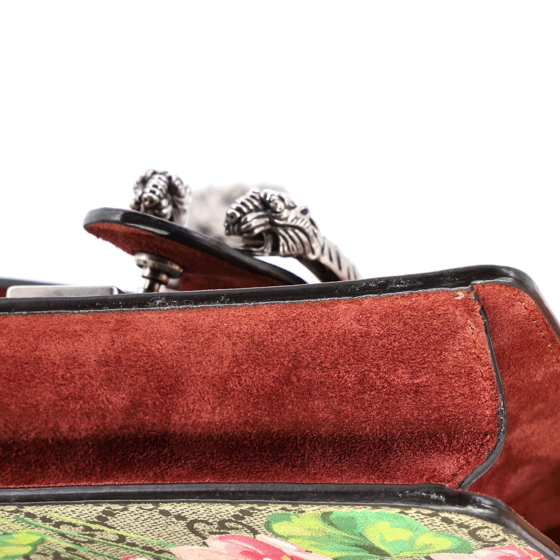 Dionysus Bag Blooms Print GG Coated Canvas Mini