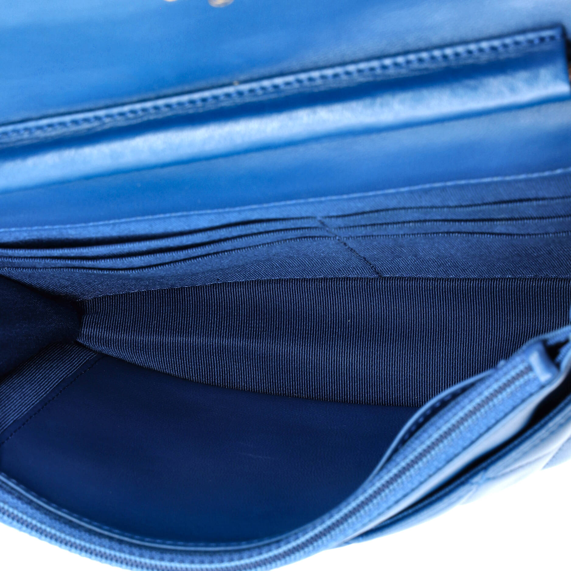 Wallet on Chain Quilted Lambskin