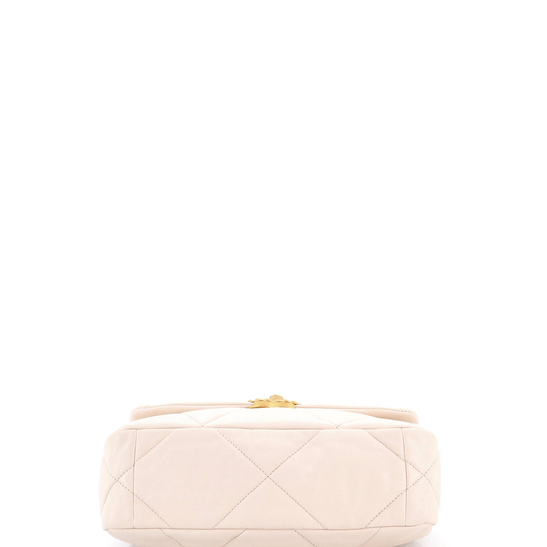 19 Flap Bag Quilted Leather Medium