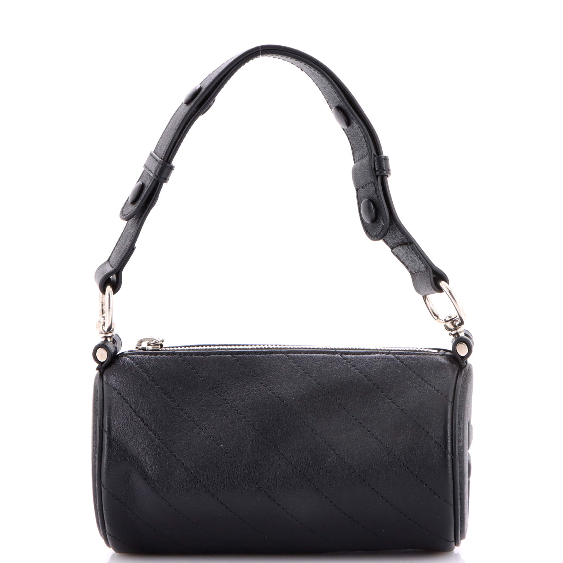 Blondie Shoulder Bag Diagonal Quilted Leather Mini