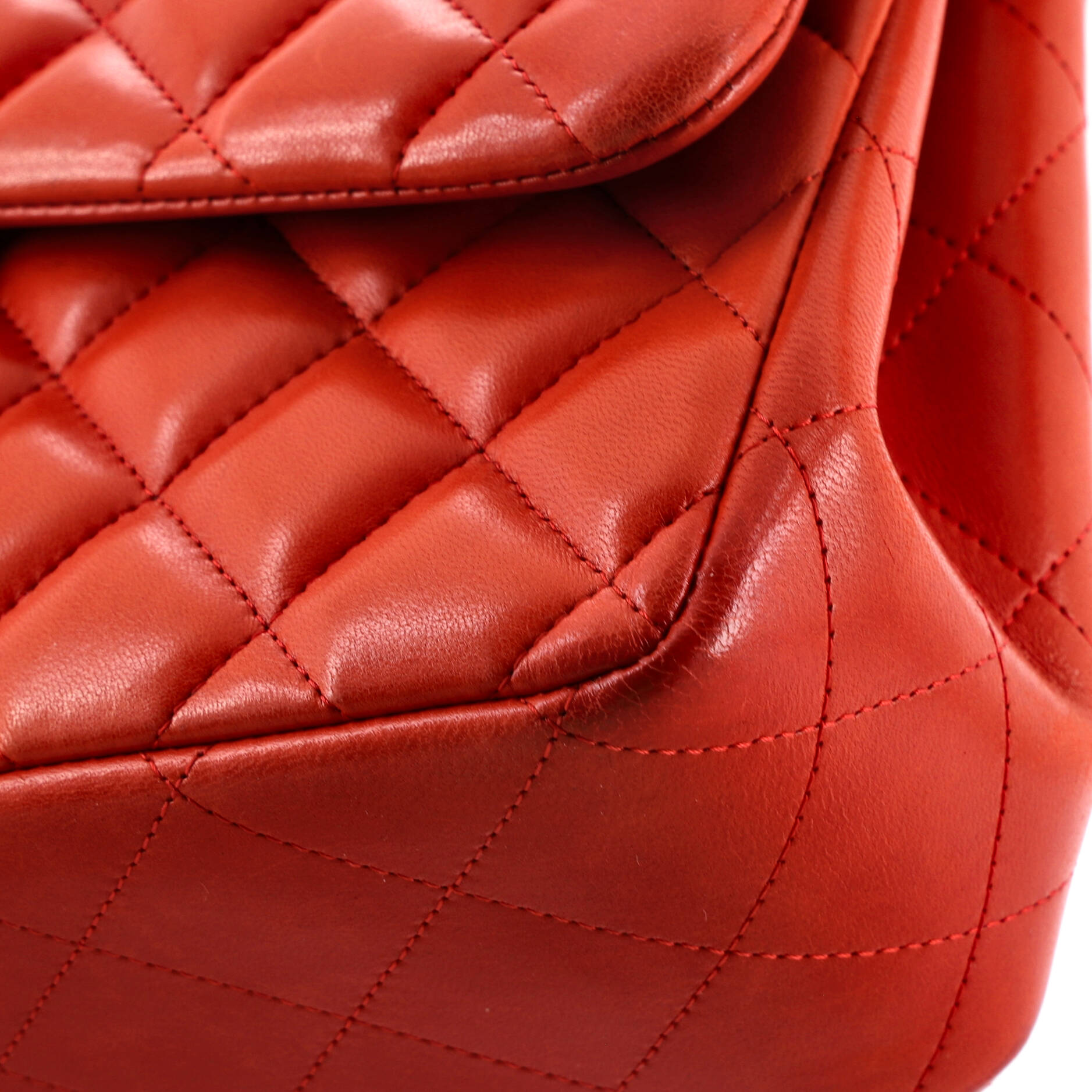 Classic Double Flap Bag Quilted Lambskin Jumbo