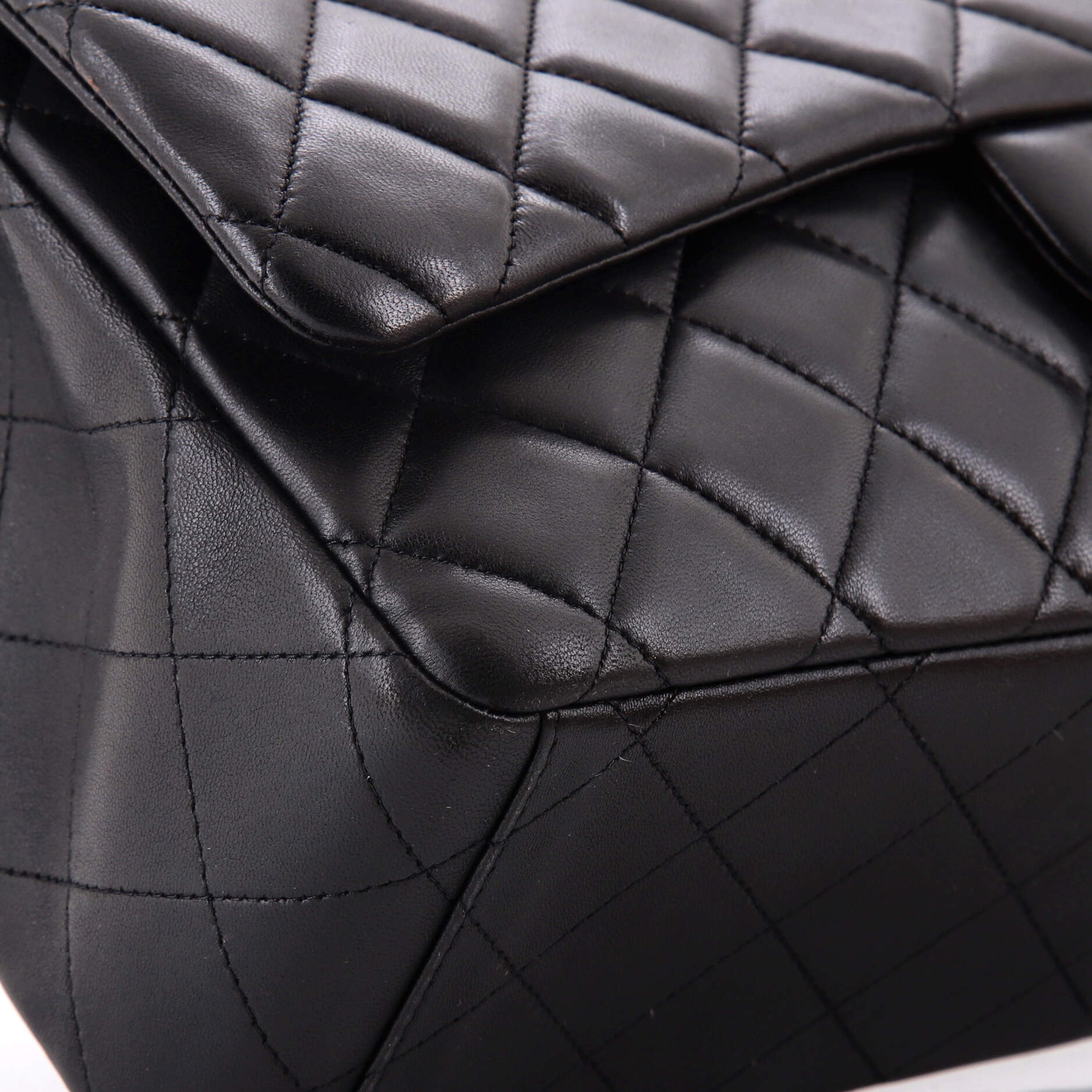 Classic Single Flap Bag Quilted Lambskin Maxi