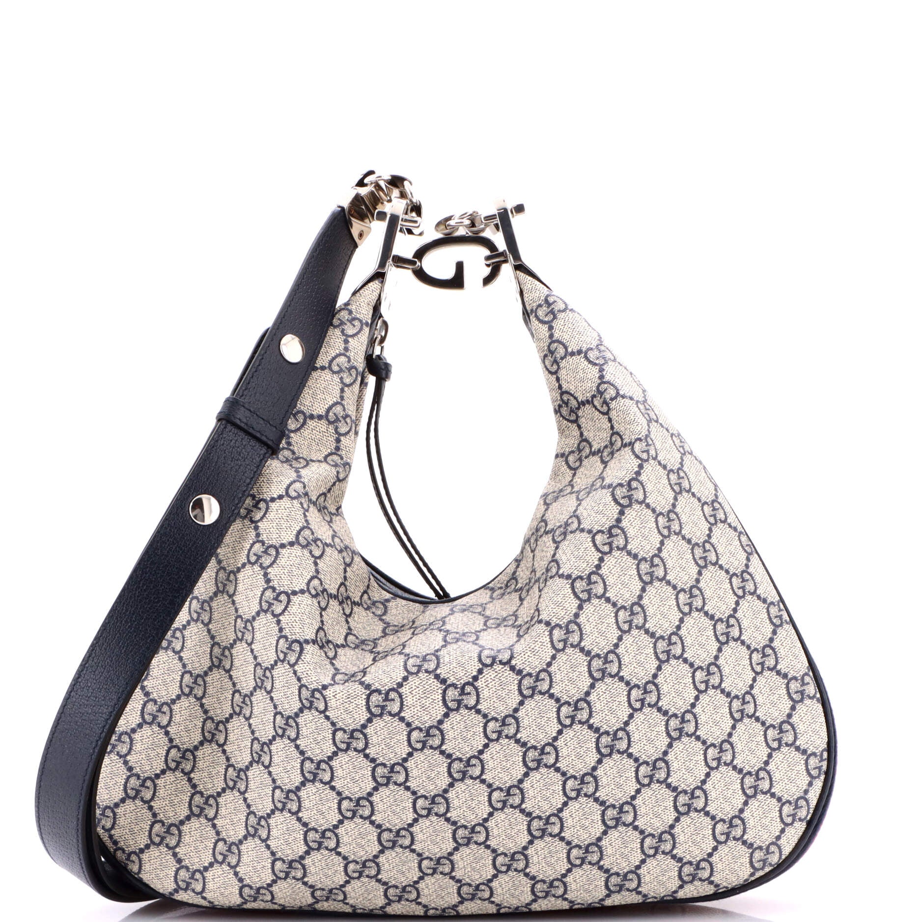Attache Shoulder Bag GG Coated Canvas Medium