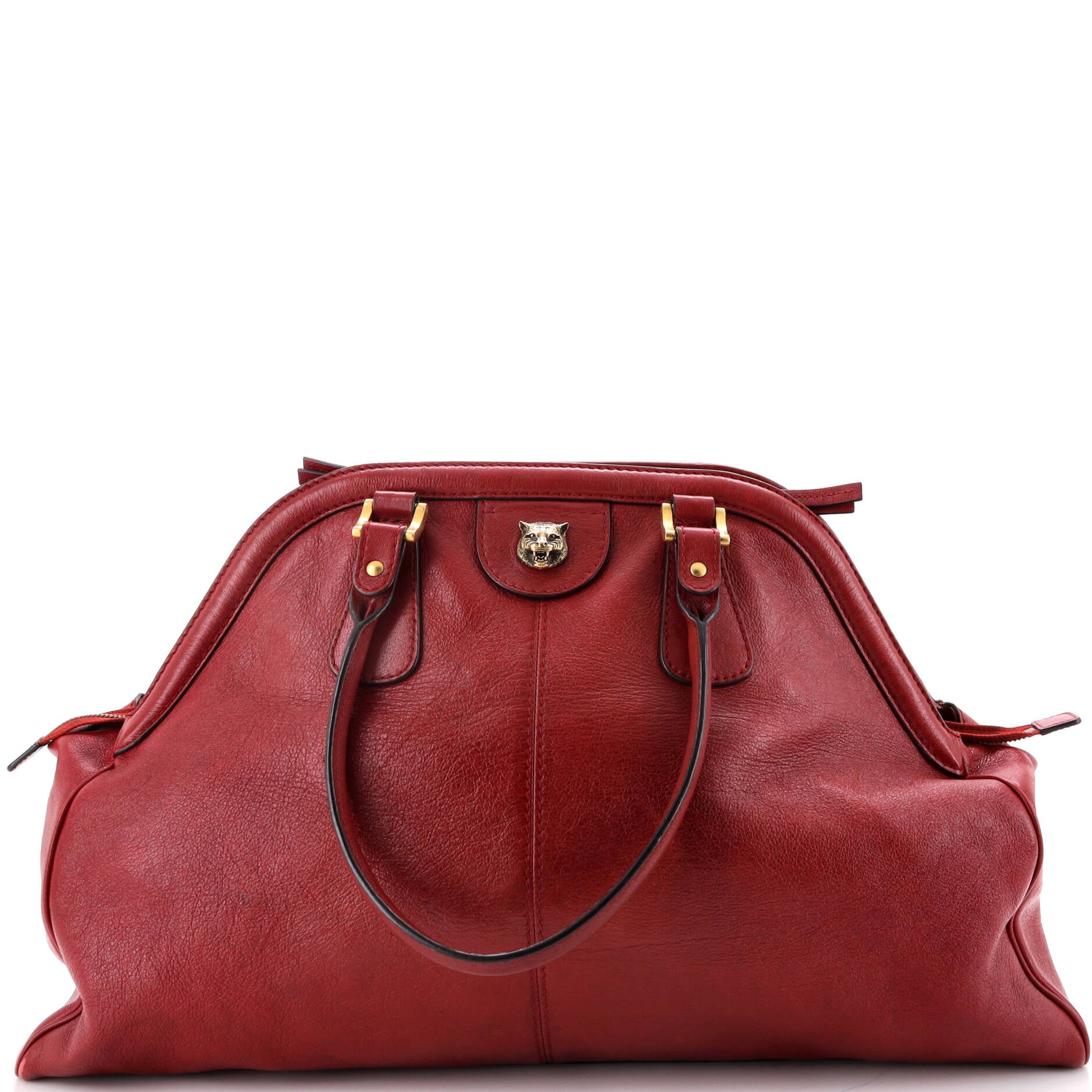 RE(BELLE) Top Handle Bag Leather Large