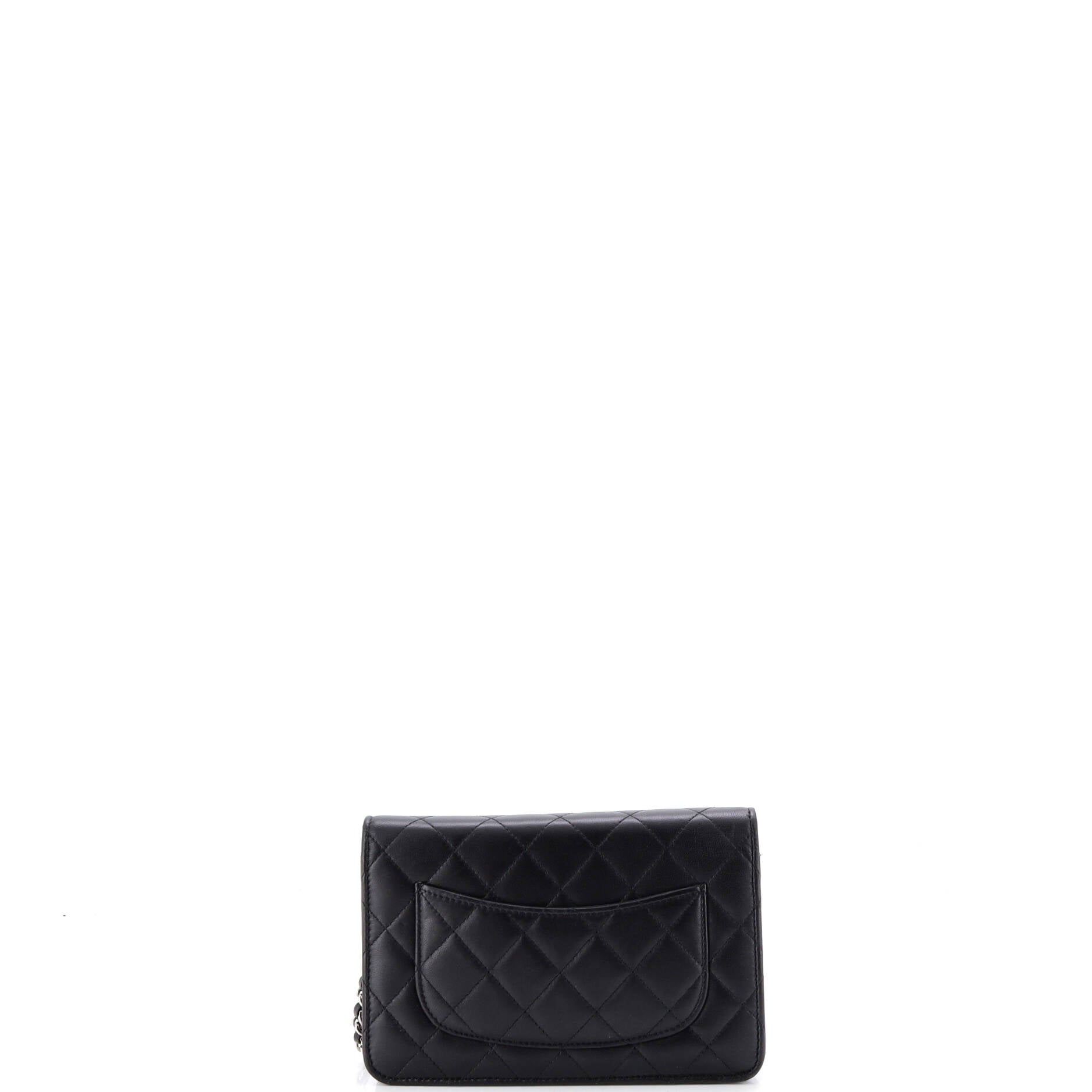 Wallet on Chain Quilted Lambskin