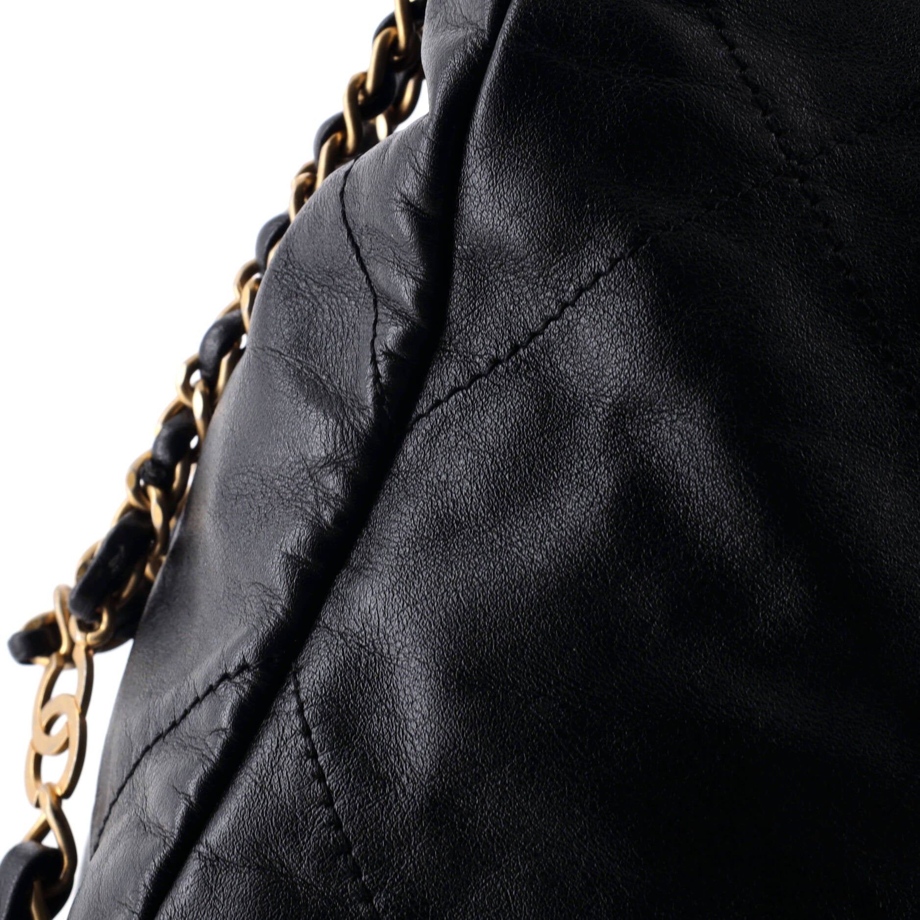 22 Chain Backpack Quilted Calfskin Large