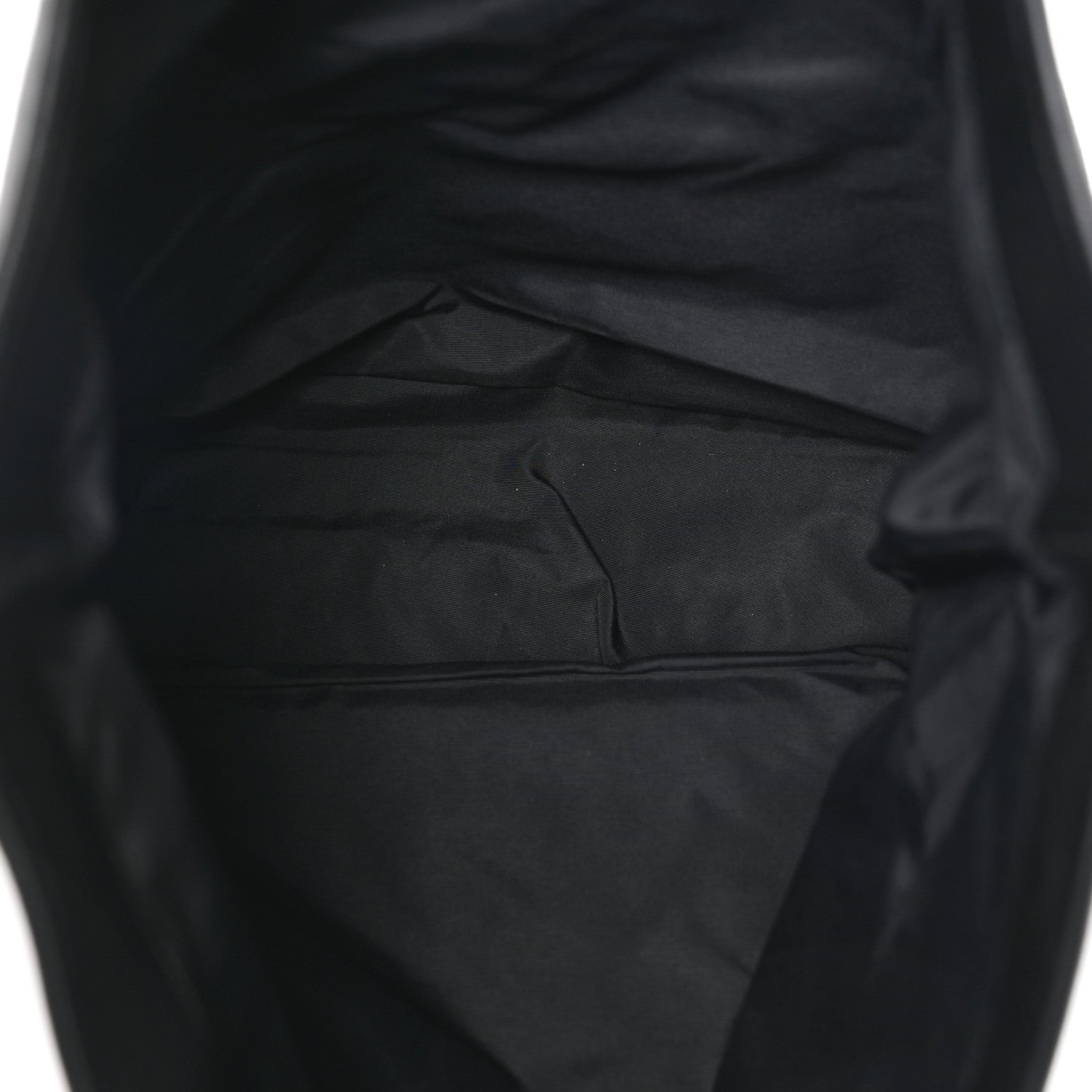 Denim Monogram Large Bucket Tote Black