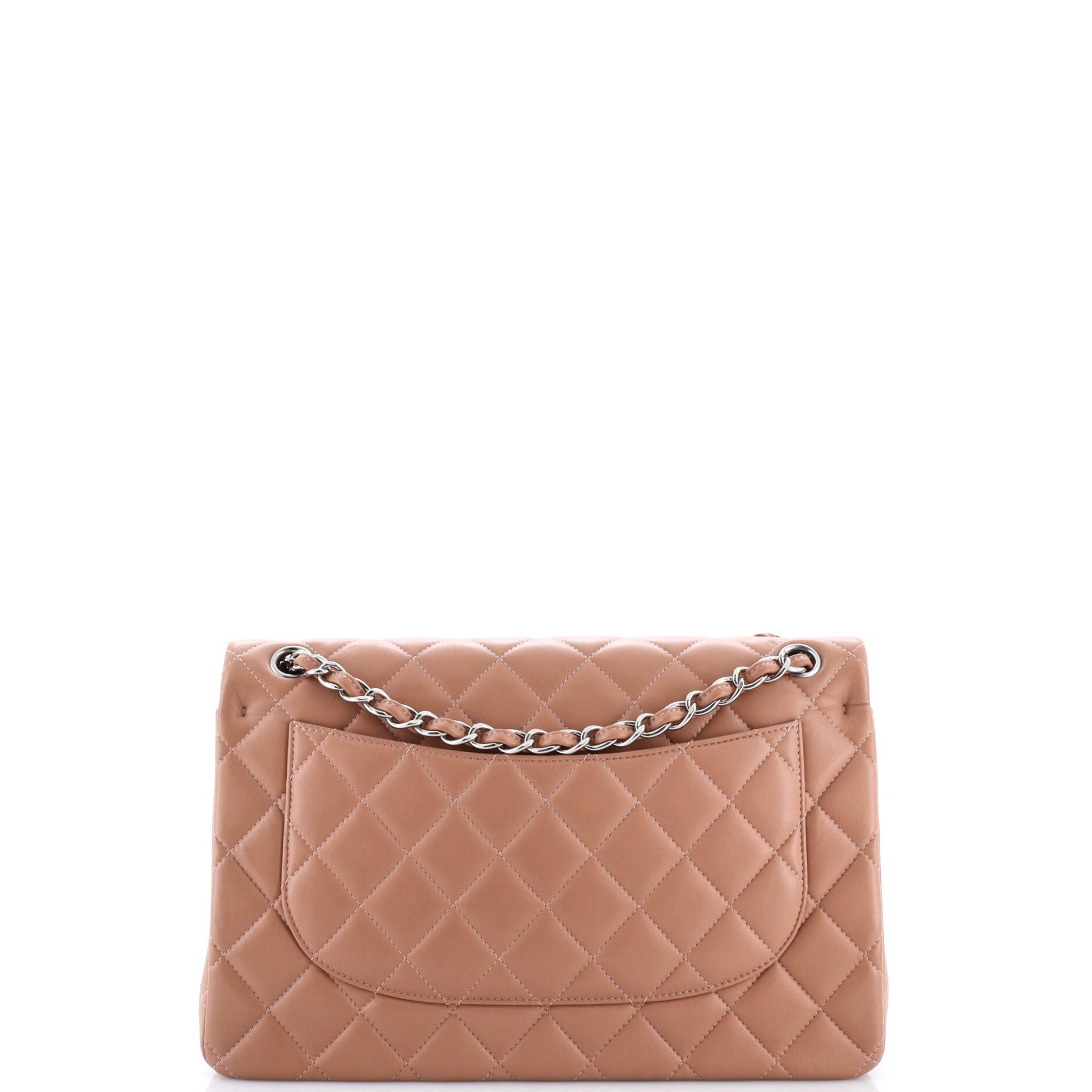 Classic Double Flap Bag Quilted Lambskin Jumbo