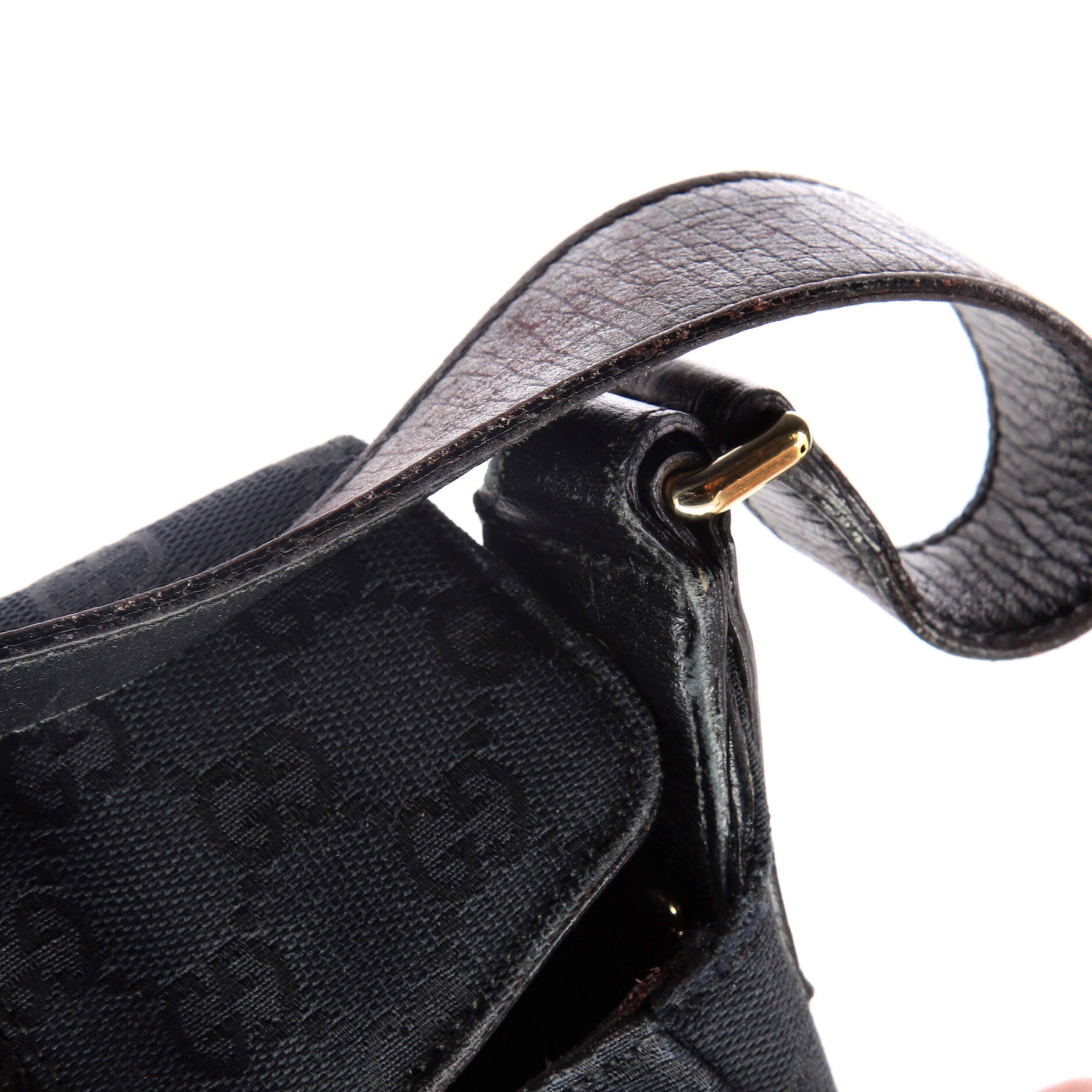 Horsebit Web Flap Shoulder Bag GG Canvas Mini