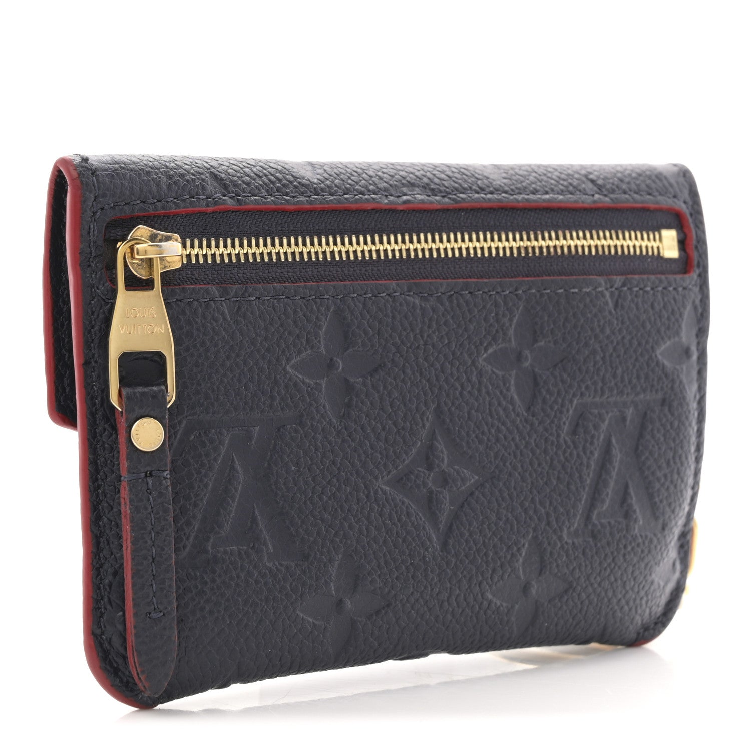 Empreinte Key Pouch Marine Rouge