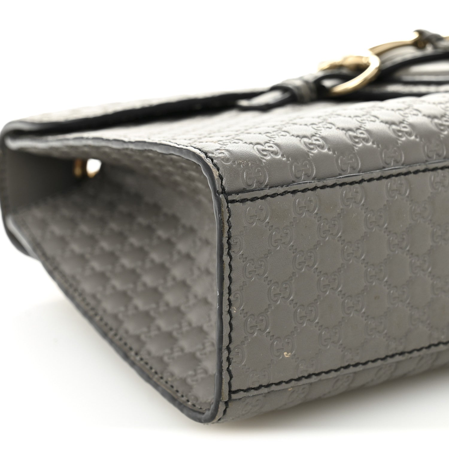 Soft Microguccissima Medium Emily Chain Shoulder Bag Loess
