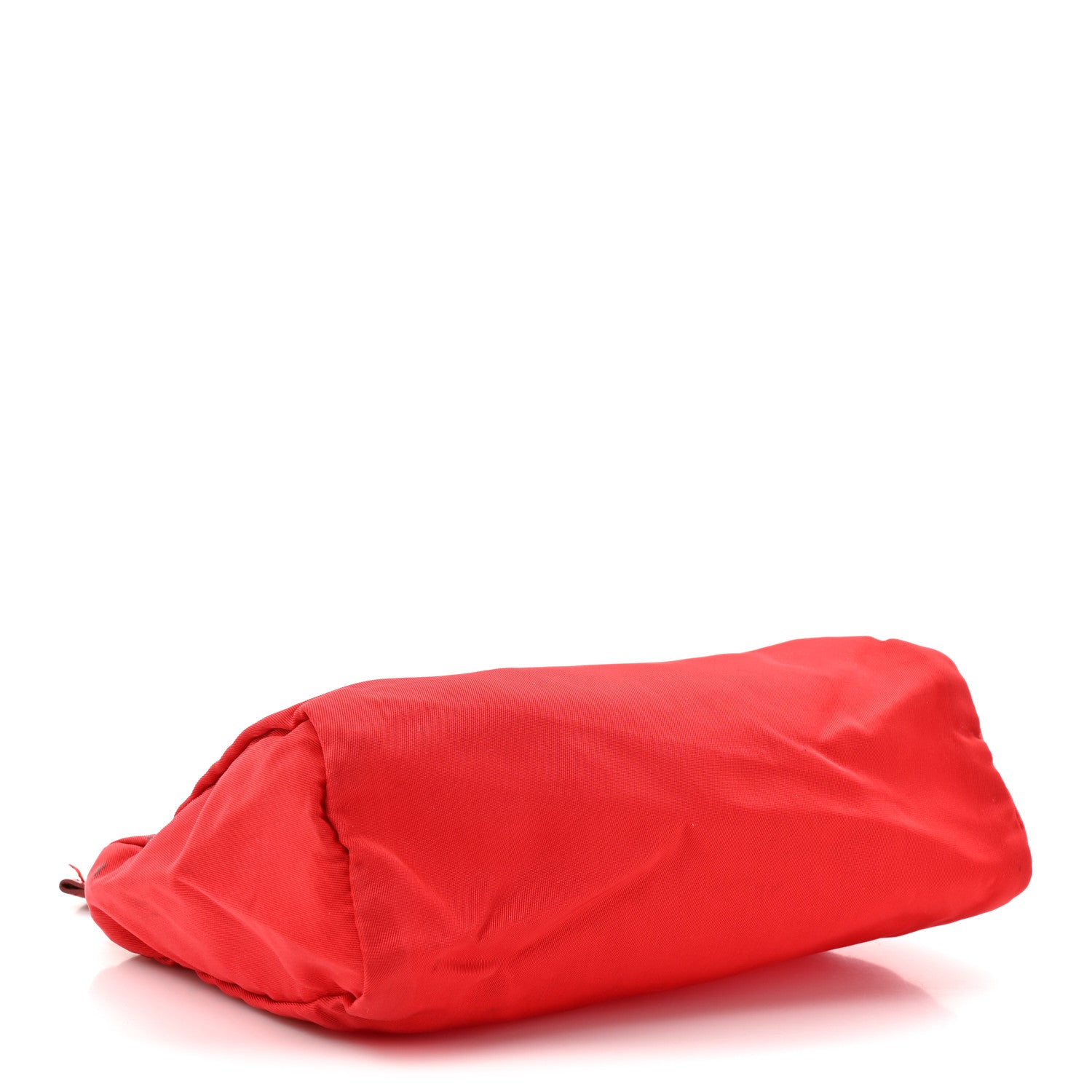 Tessuto Nylon Vela Cosmetic Pouch Rosso