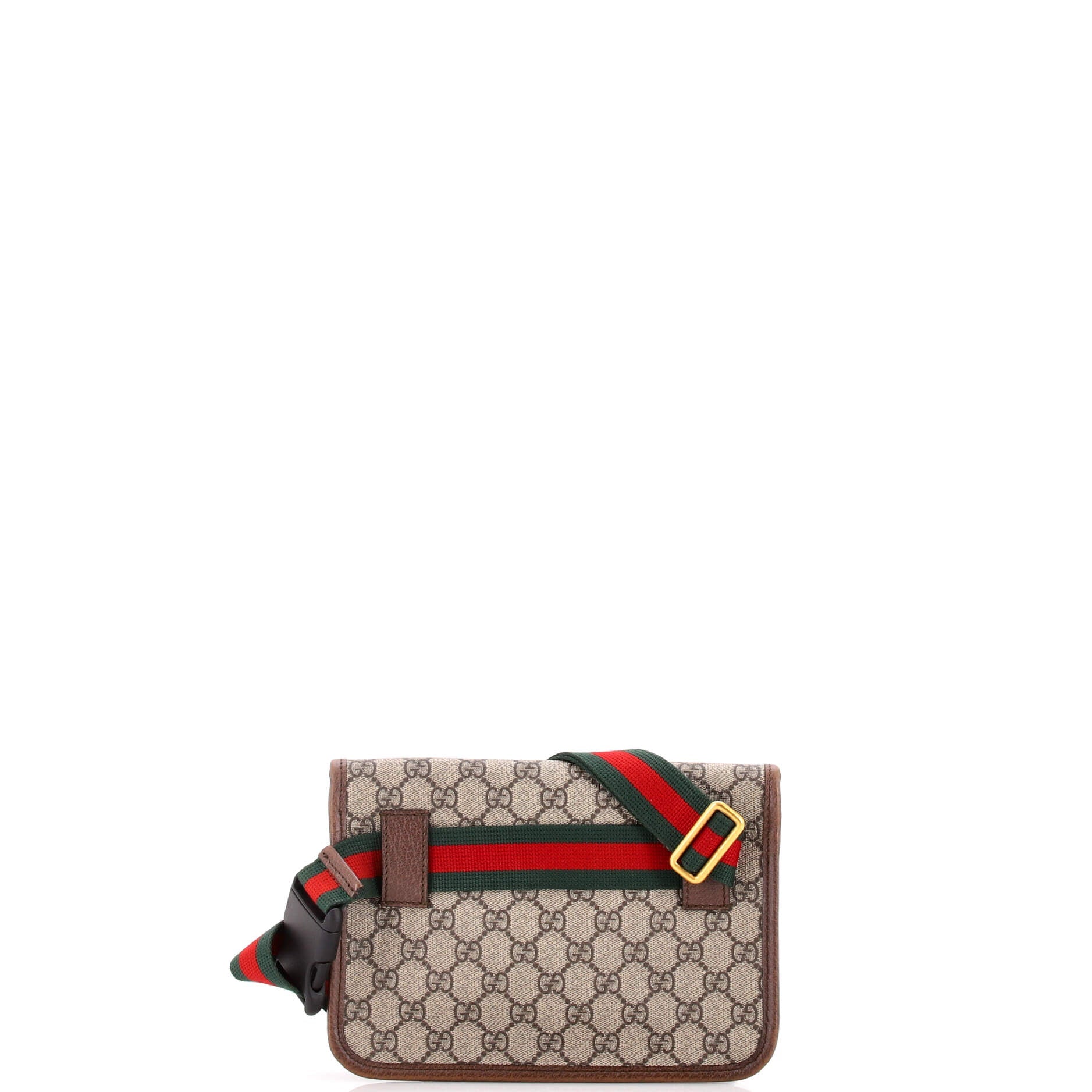 Neo Vintage Flap Belt Bag GG Coated Canvas
