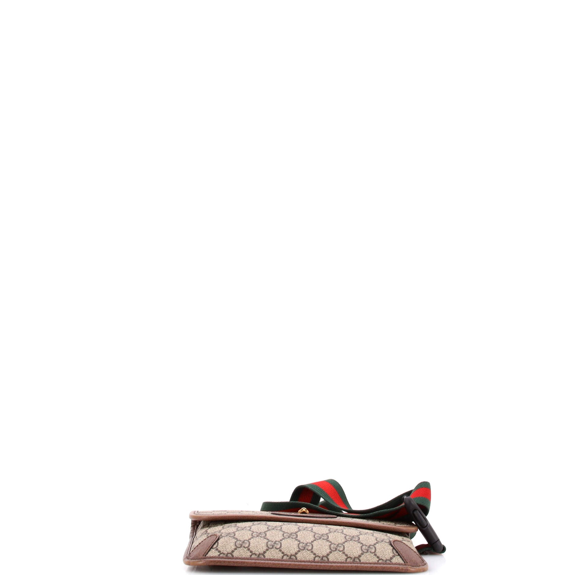Neo Vintage Flap Belt Bag GG Coated Canvas